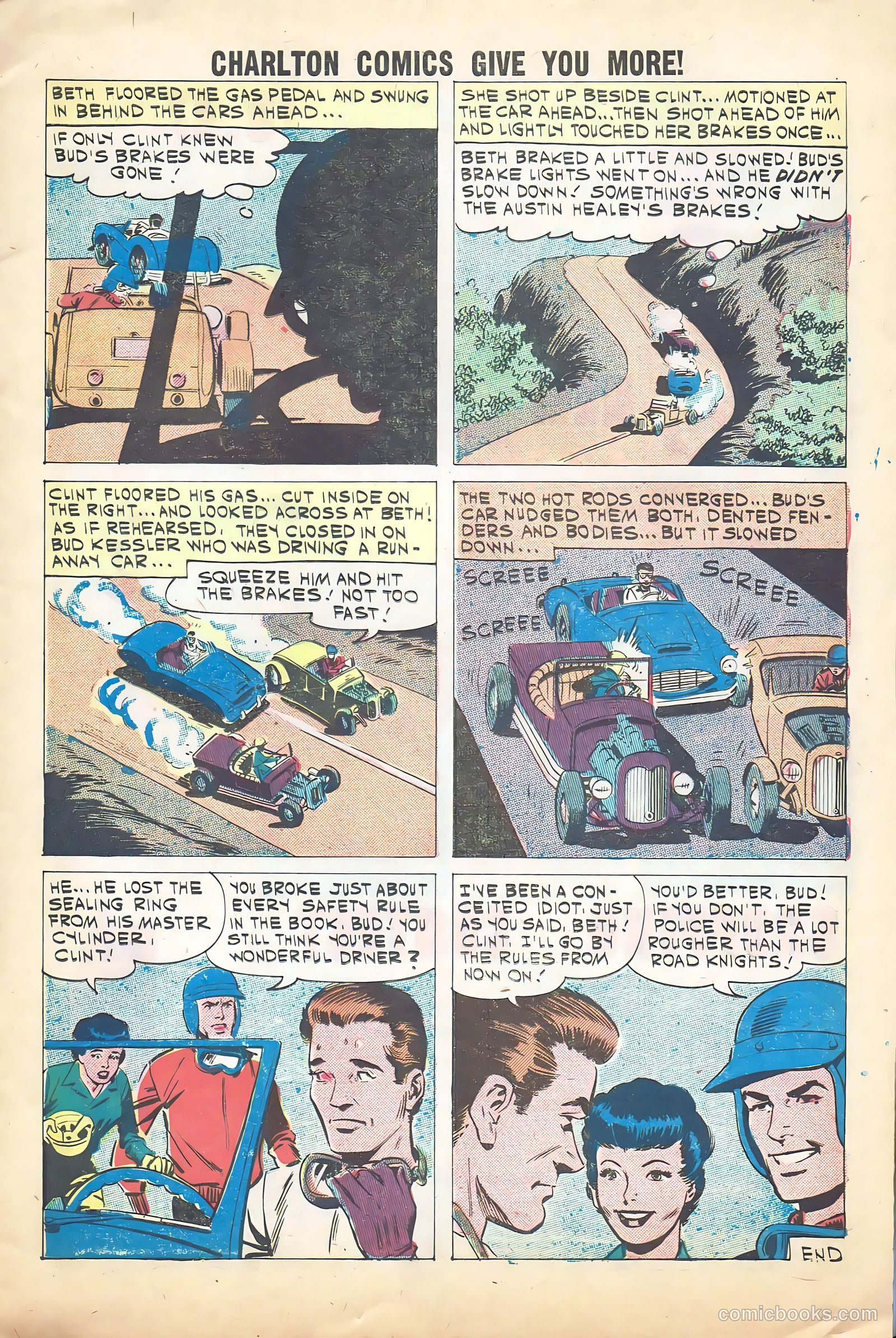 Hot Rods and Racing Cars #51 (1961) — page 9 of 36