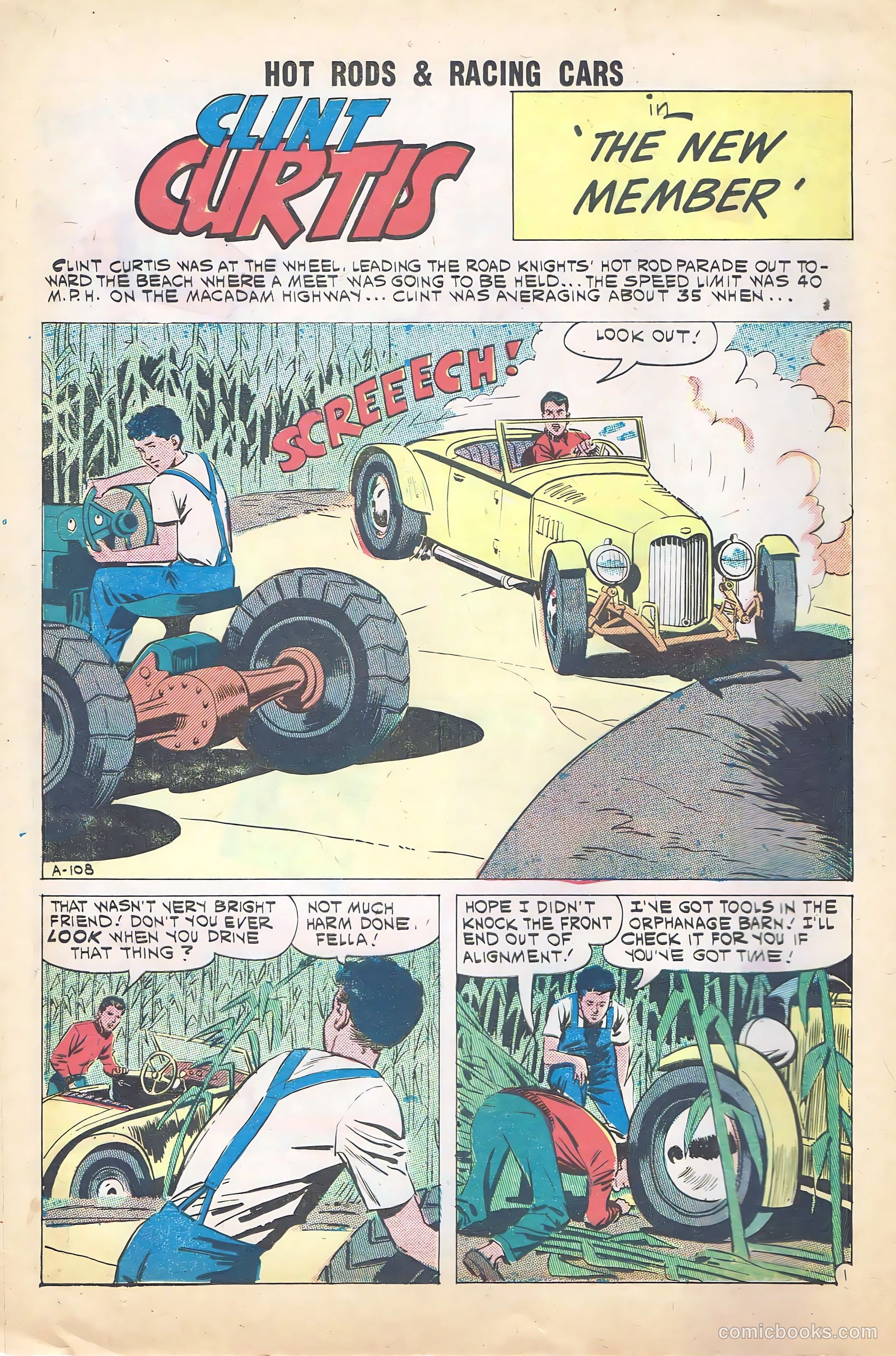 Hot Rods and Racing Cars #51 (1961) — page 12 of 36