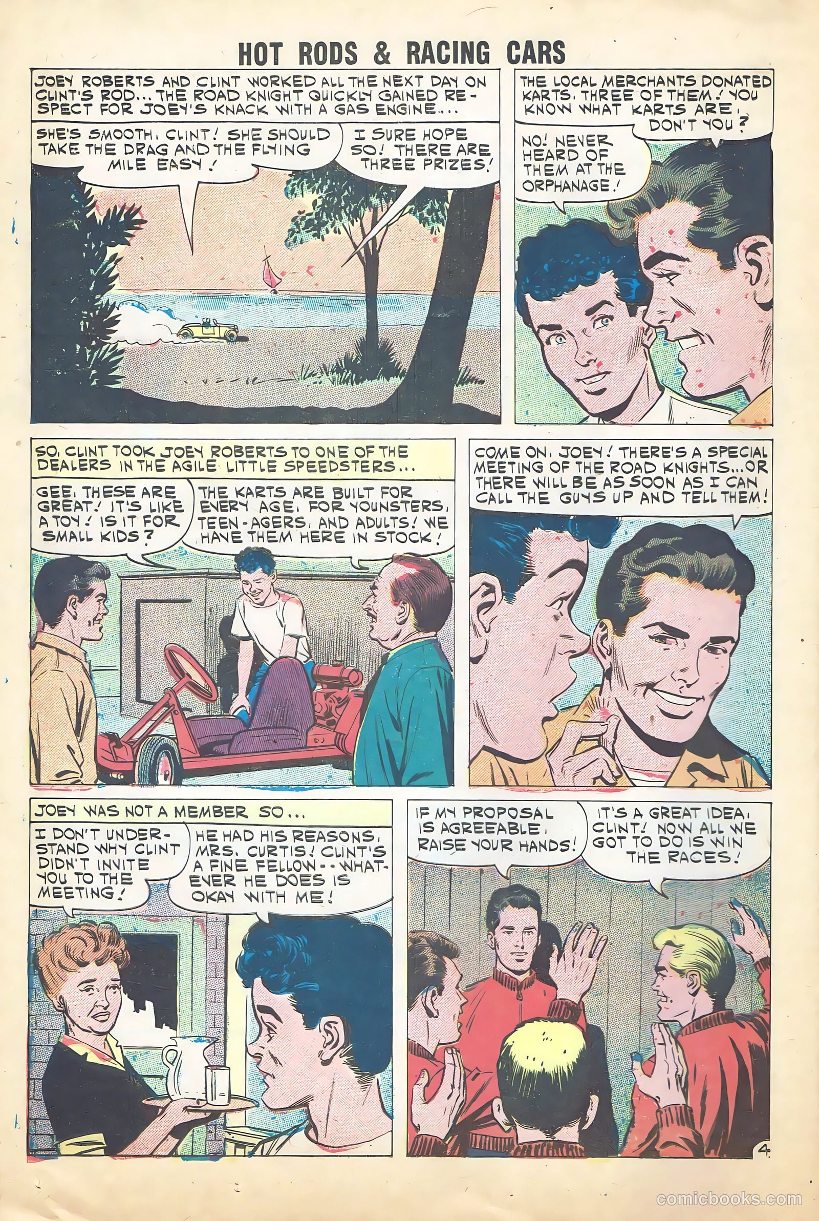 Hot Rods and Racing Cars #51 (1961) — page 16 of 36