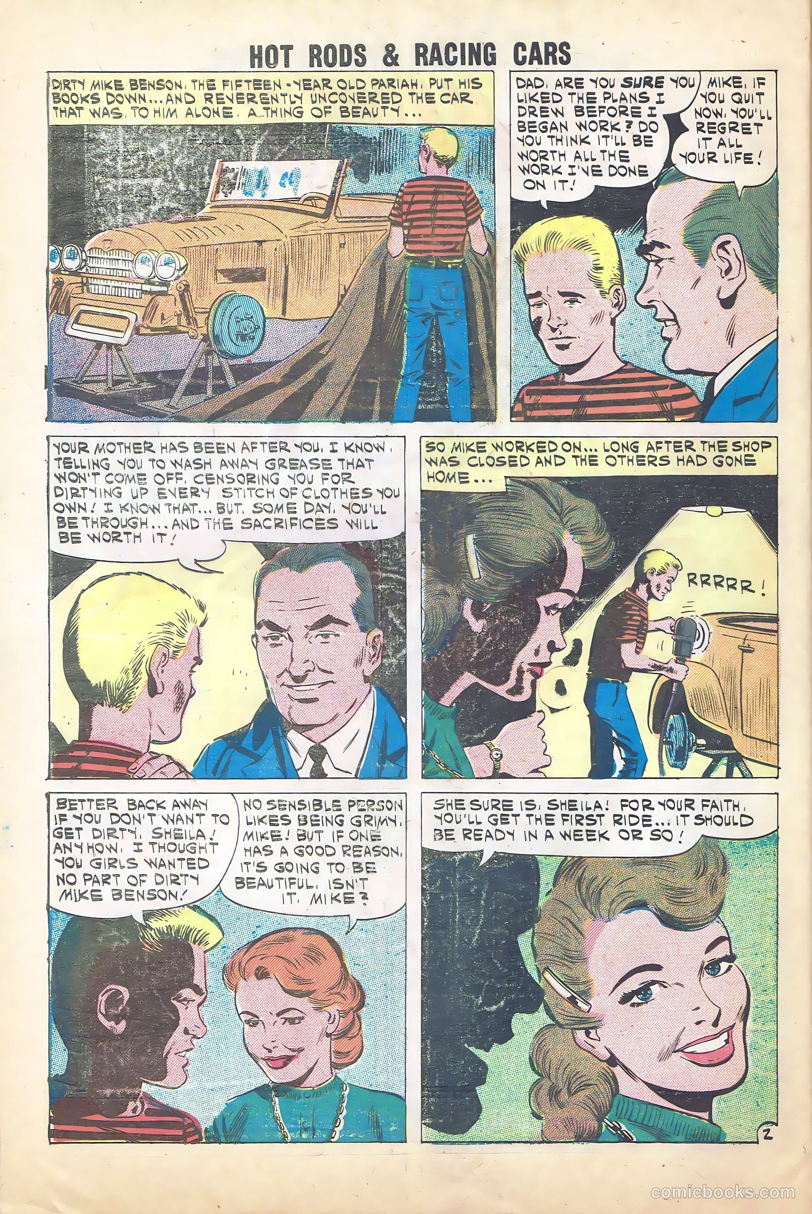 Hot Rods and Racing Cars #51 (1961) — page 28 of 36