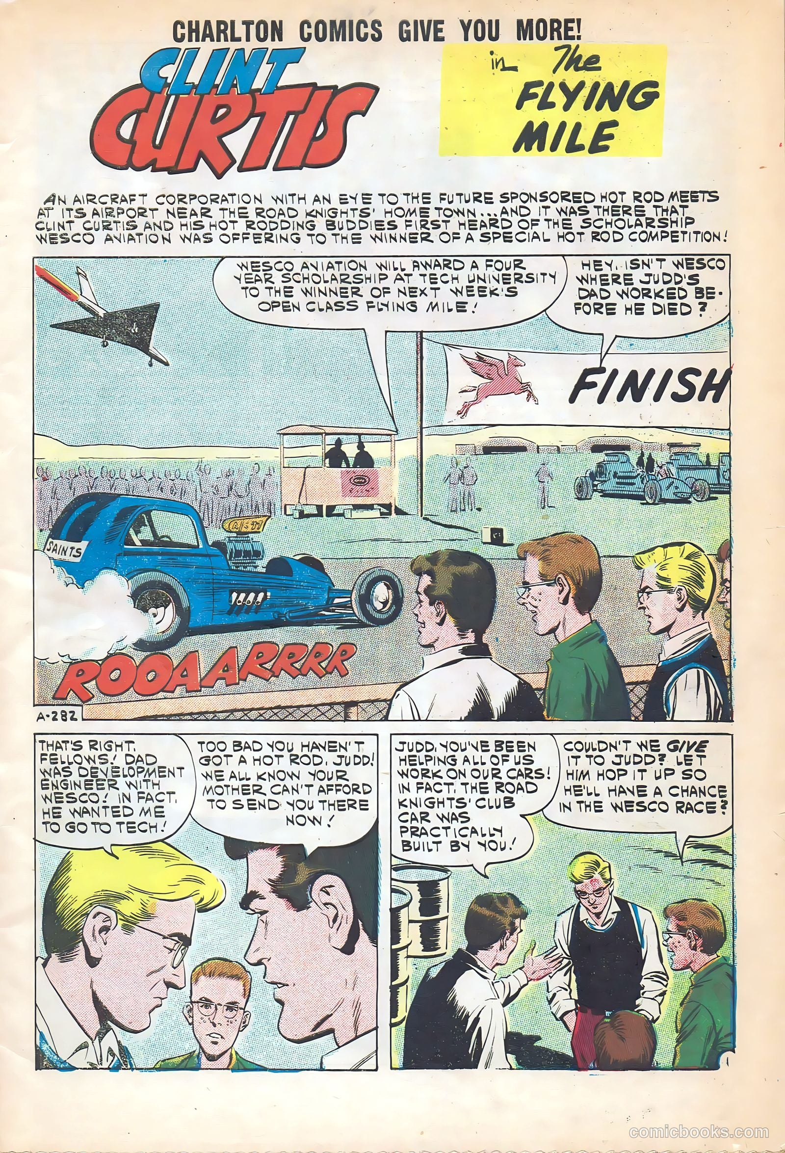 Hot Rods and Racing Cars #52 (1961) — page 3 of 36