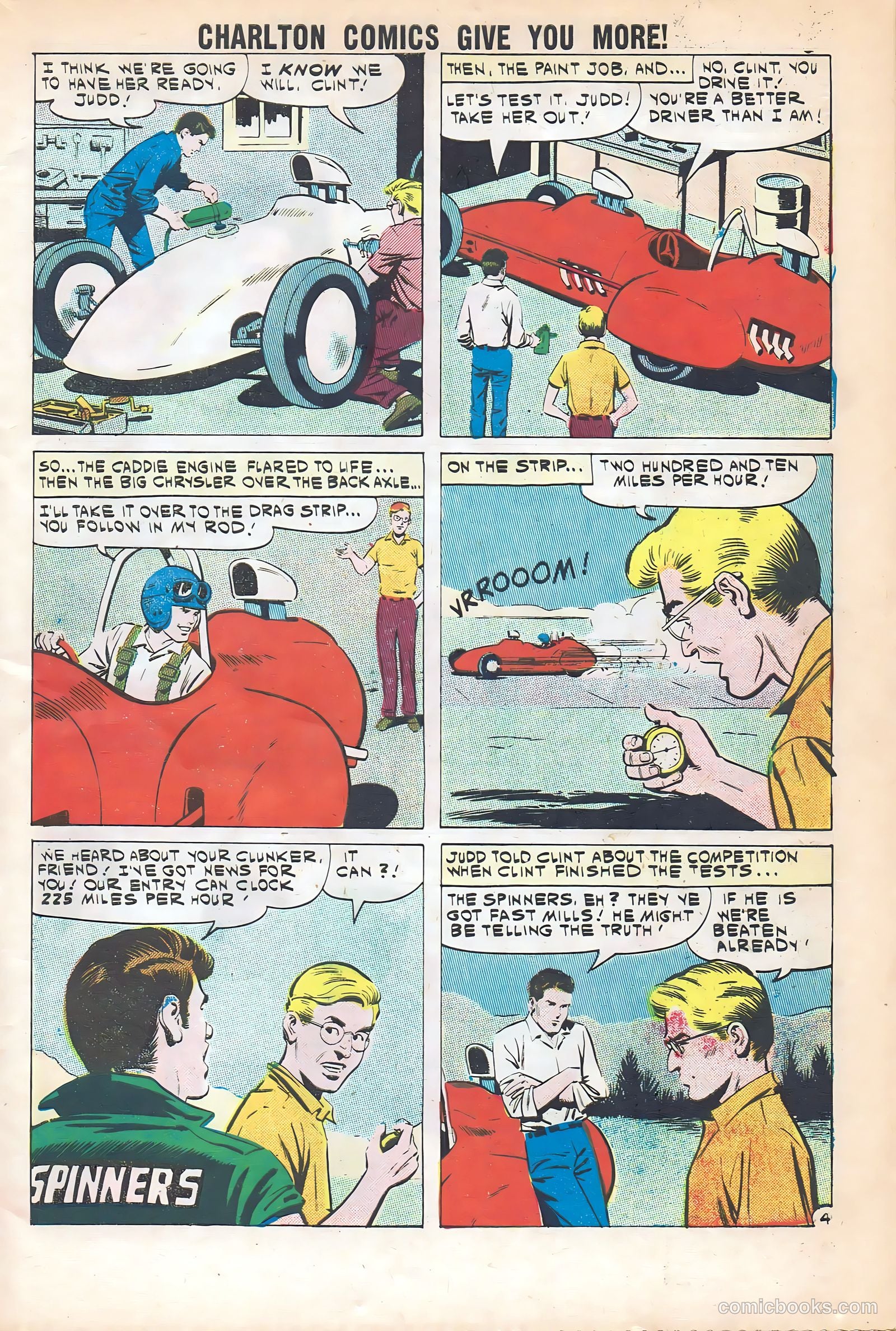 Hot Rods and Racing Cars #52 (1961) — page 7 of 36