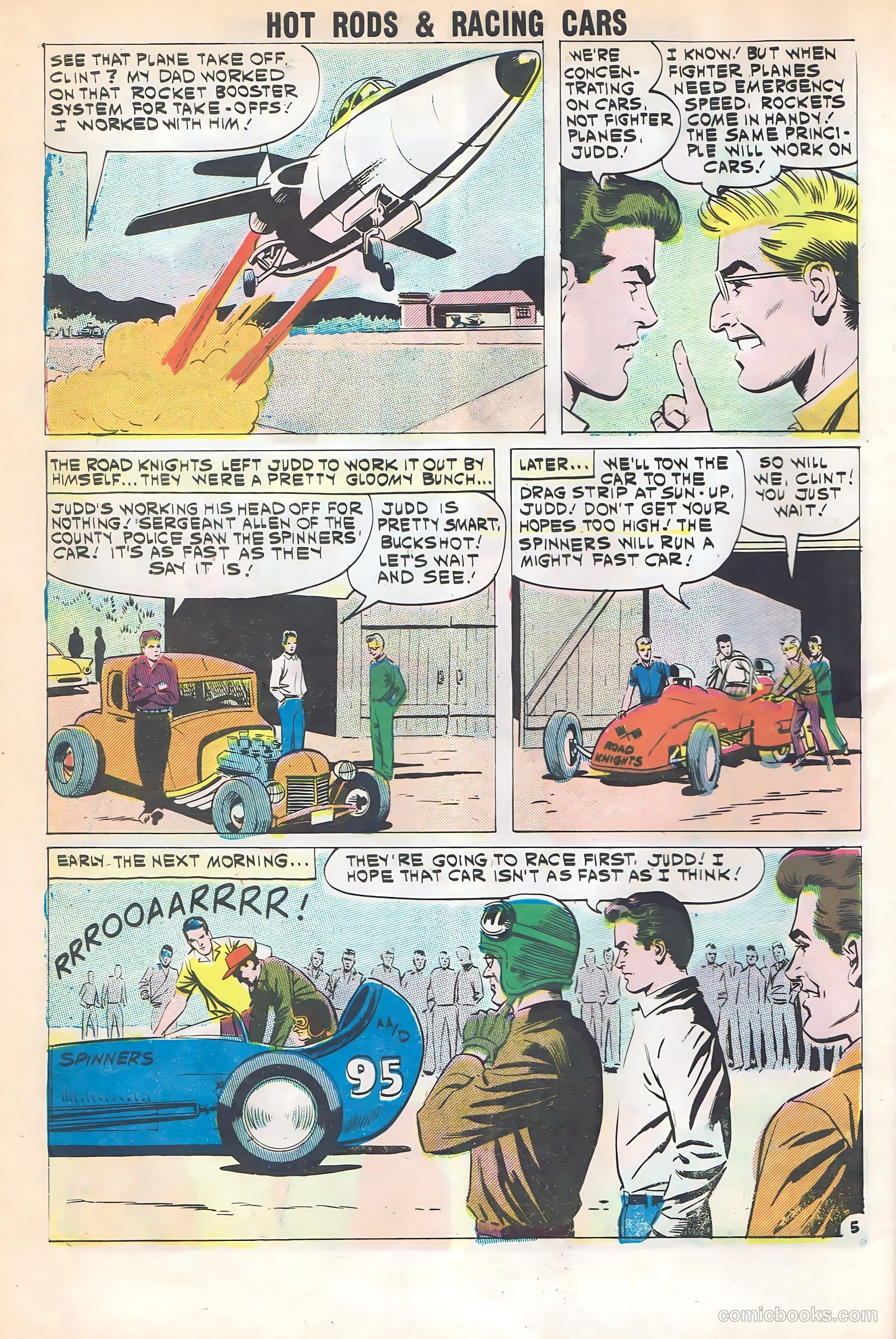 Hot Rods and Racing Cars #52 (1961) — page 8 of 36