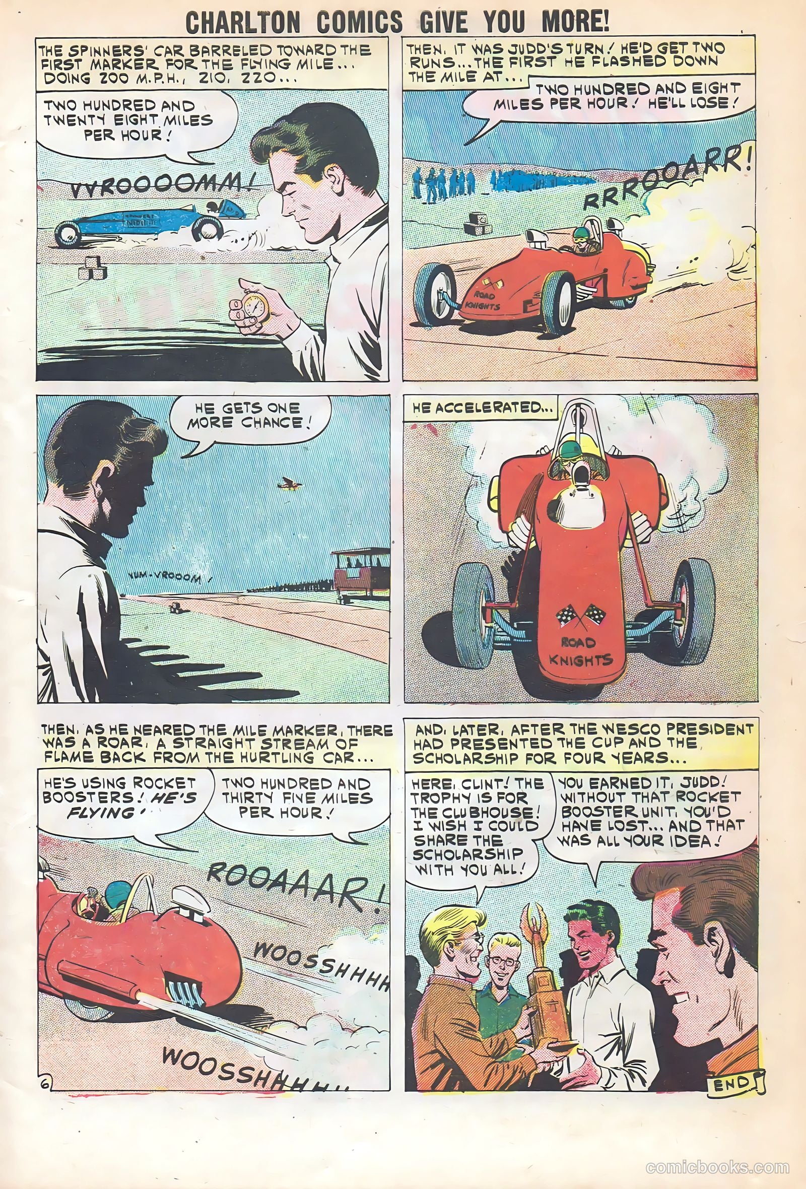 Hot Rods and Racing Cars #52 (1961) — page 9 of 36