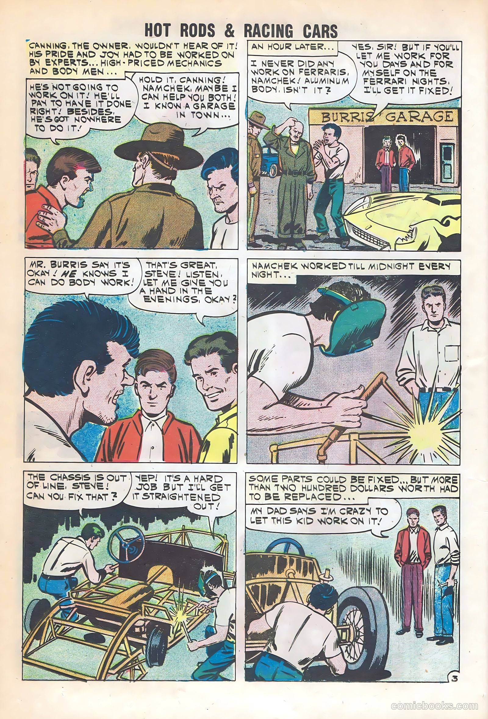 Hot Rods and Racing Cars #52 (1961) — page 12 of 36