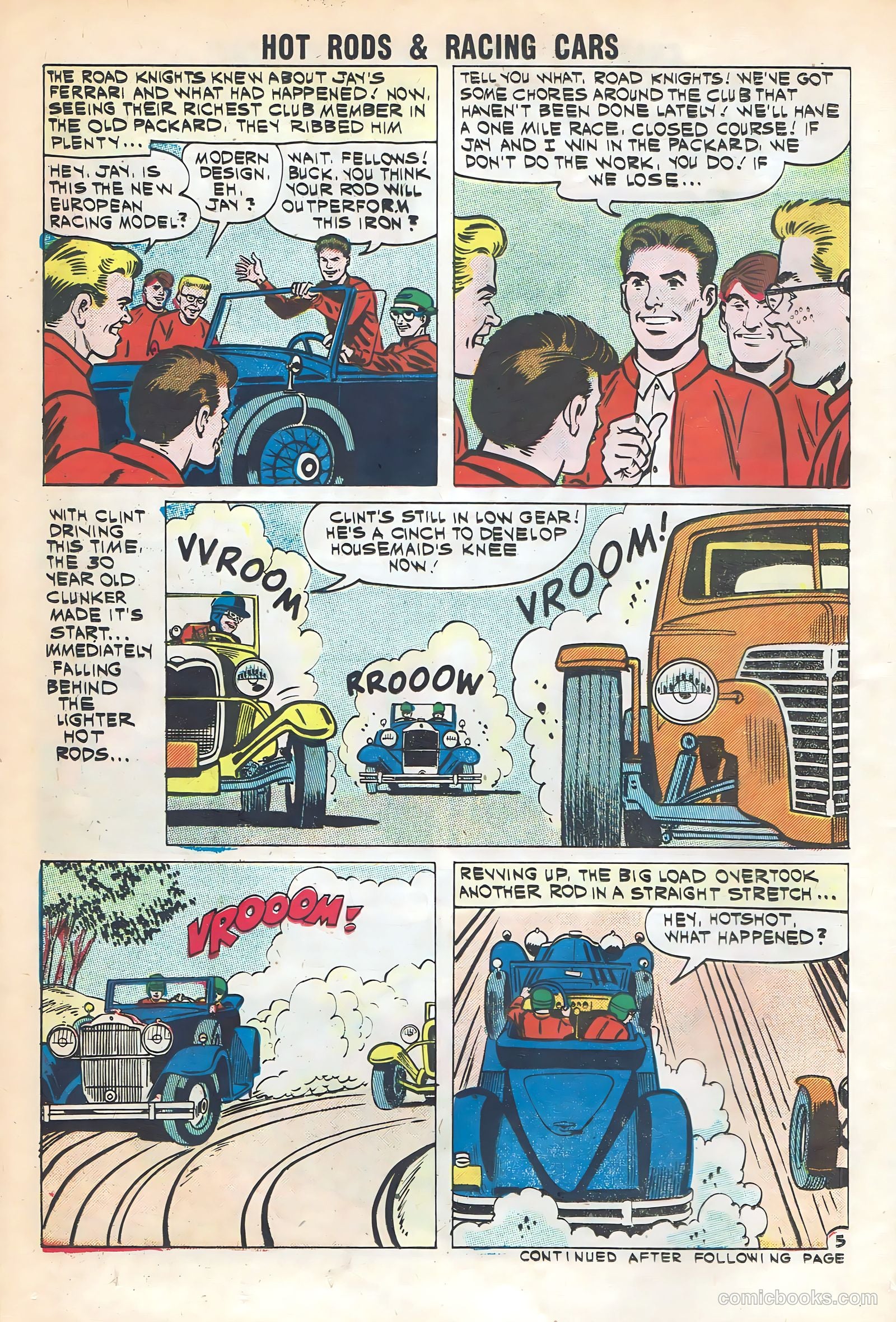 Hot Rods and Racing Cars #52 (1961) — page 14 of 36