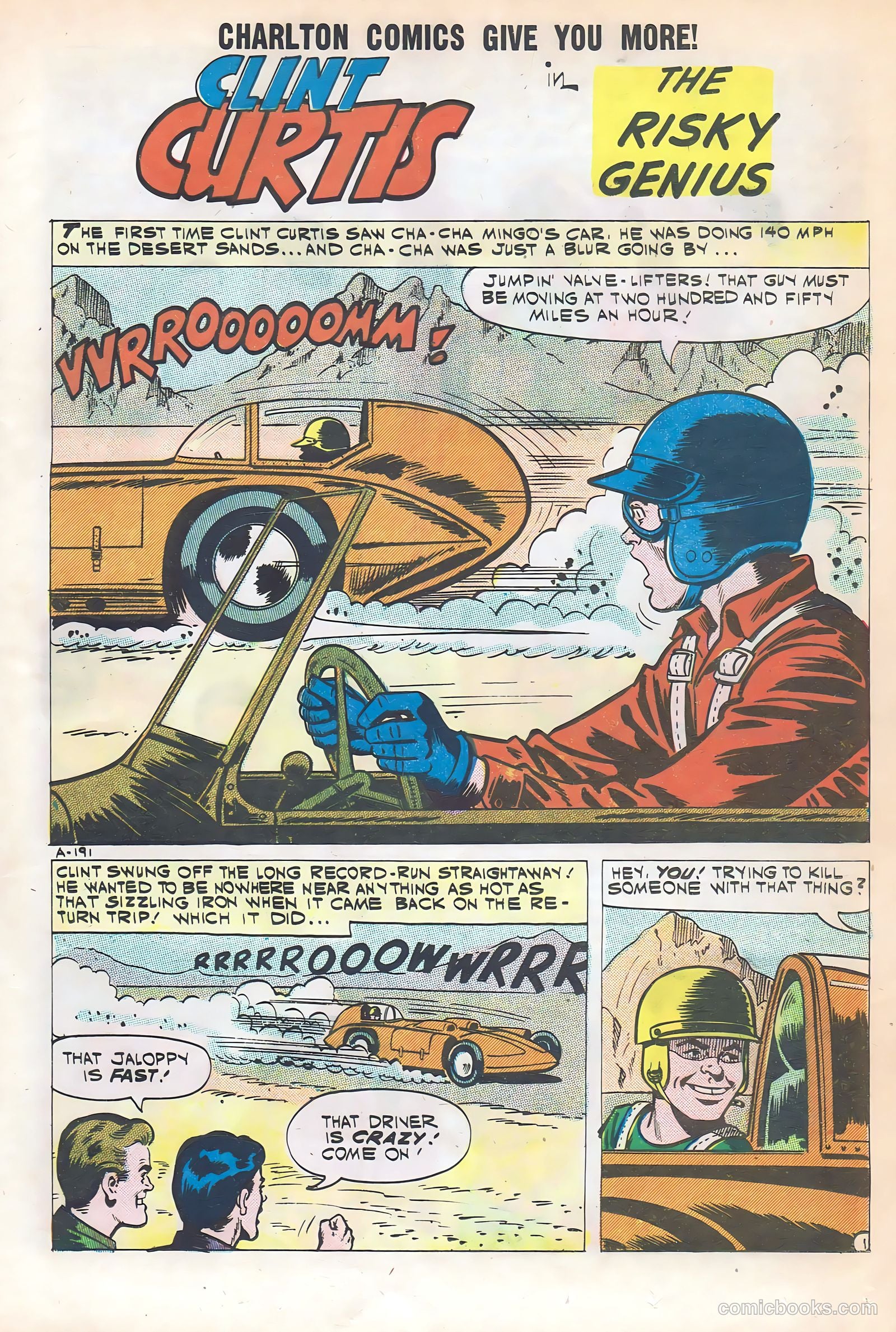 Hot Rods and Racing Cars #52 (1961) — page 17 of 36