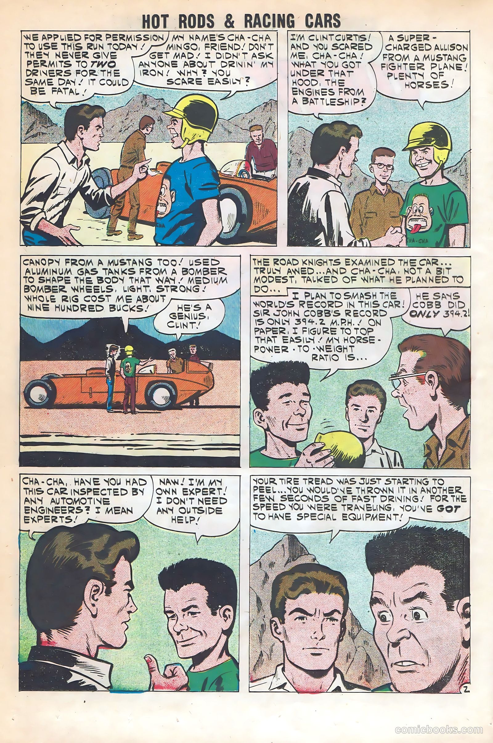 Hot Rods and Racing Cars #52 (1961) — page 18 of 36