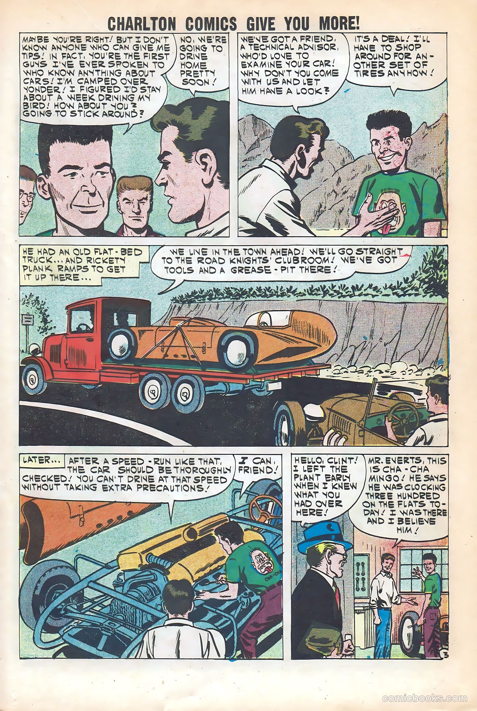 Hot Rods and Racing Cars #52 (1961) — page 19 of 36