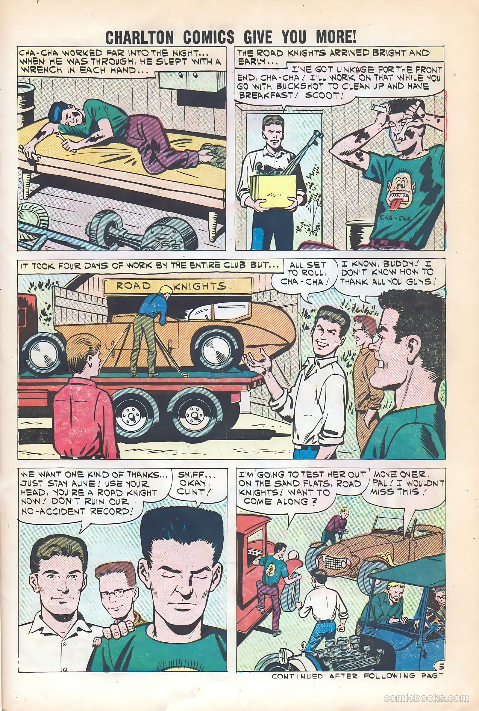 Hot Rods and Racing Cars #52 (1961) — page 21 of 36