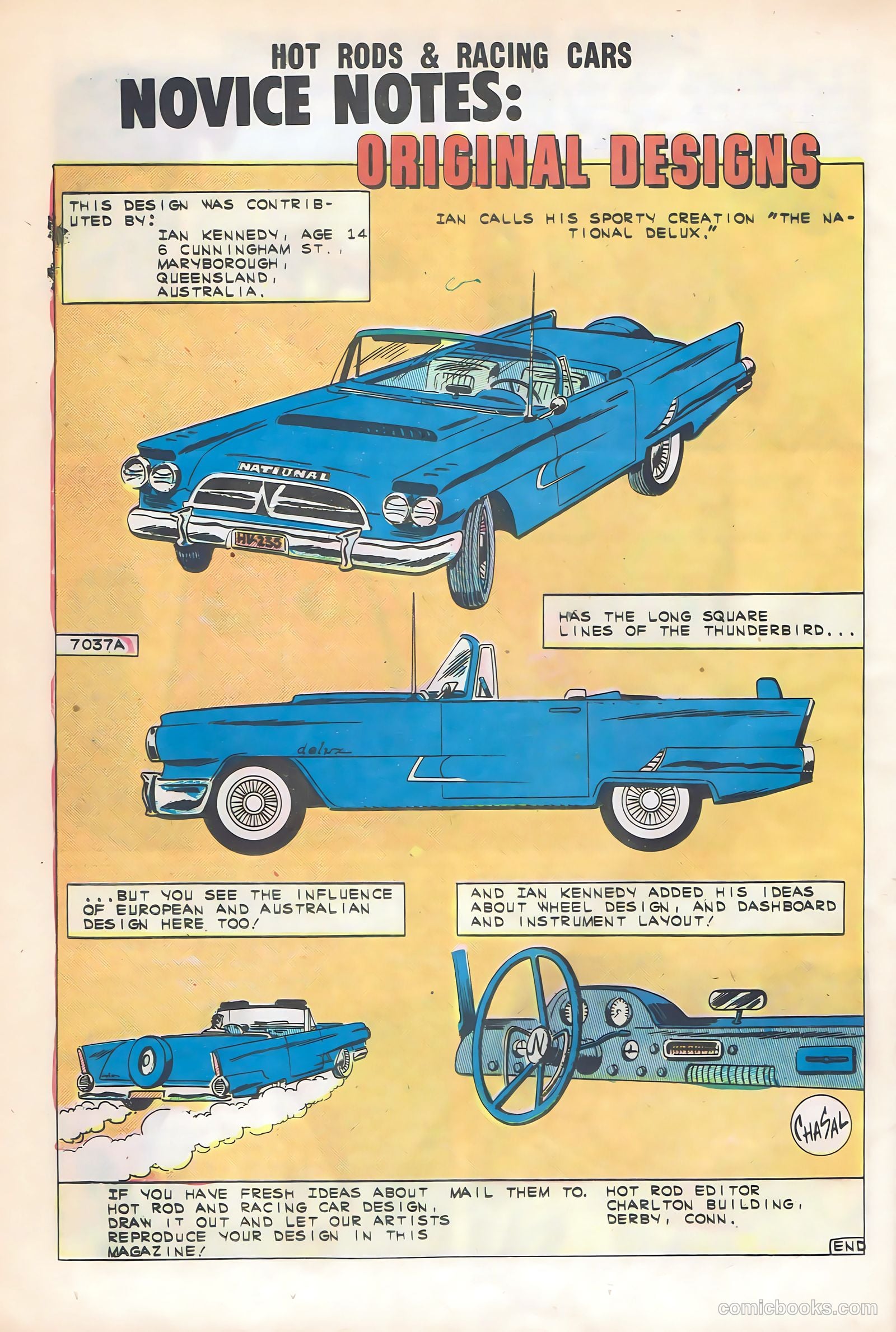Hot Rods and Racing Cars #52 (1961) — page 24 of 36