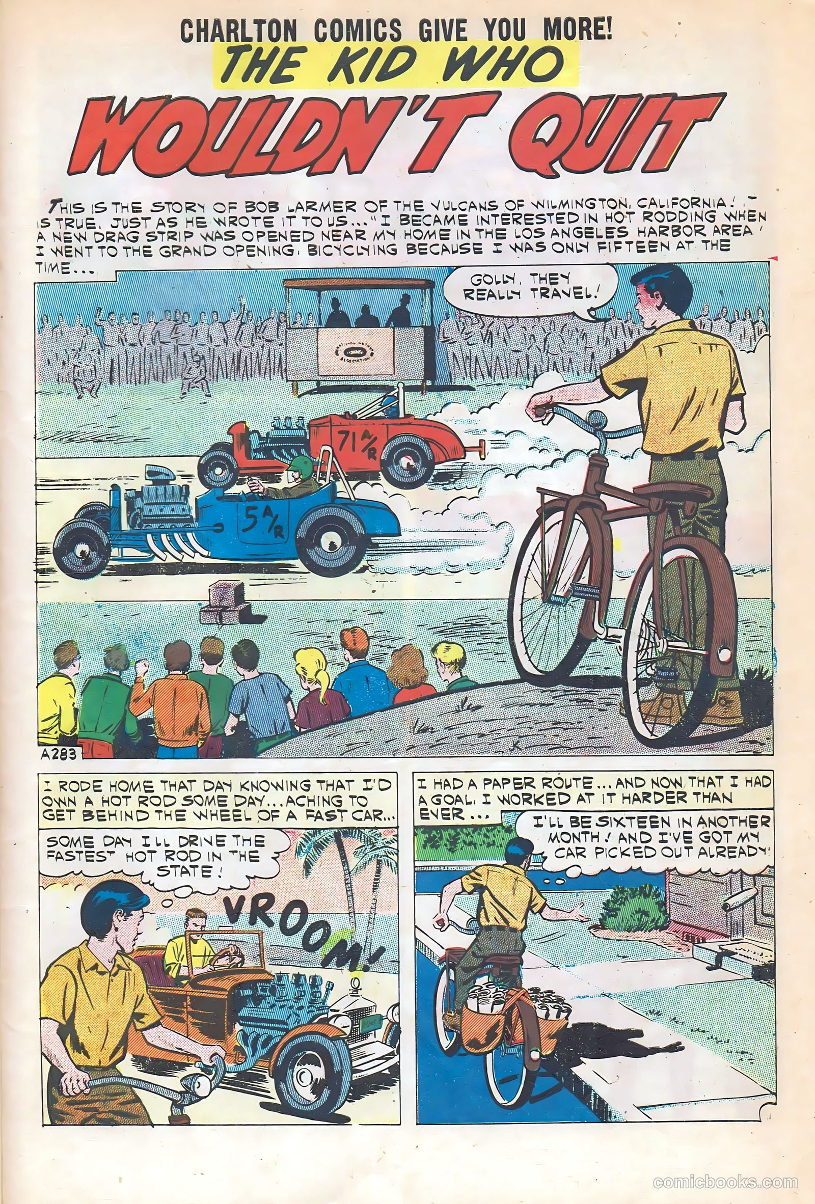Hot Rods and Racing Cars #52 (1961) — page 27 of 36