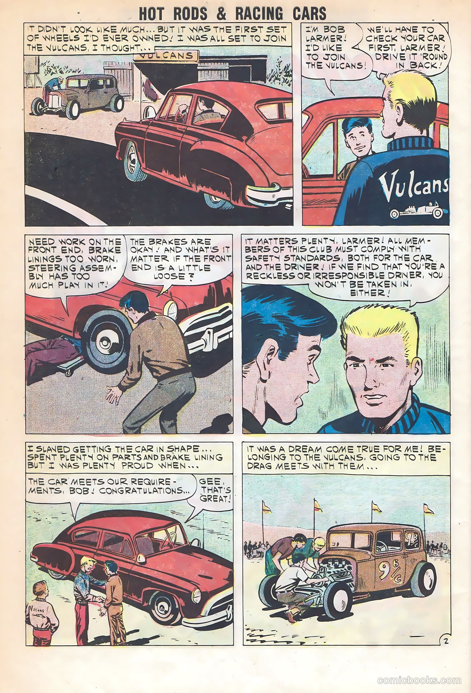 Hot Rods and Racing Cars #52 (1961) — page 28 of 36