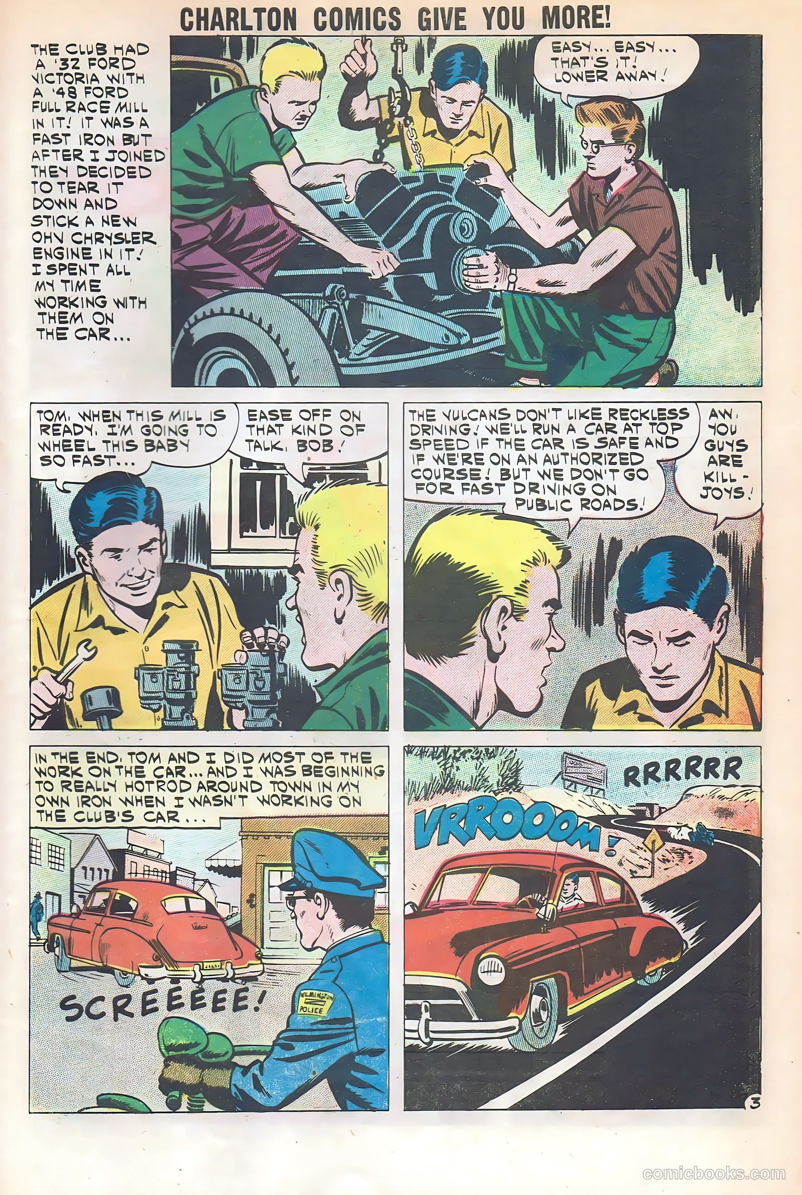 Hot Rods and Racing Cars #52 (1961) — page 29 of 36