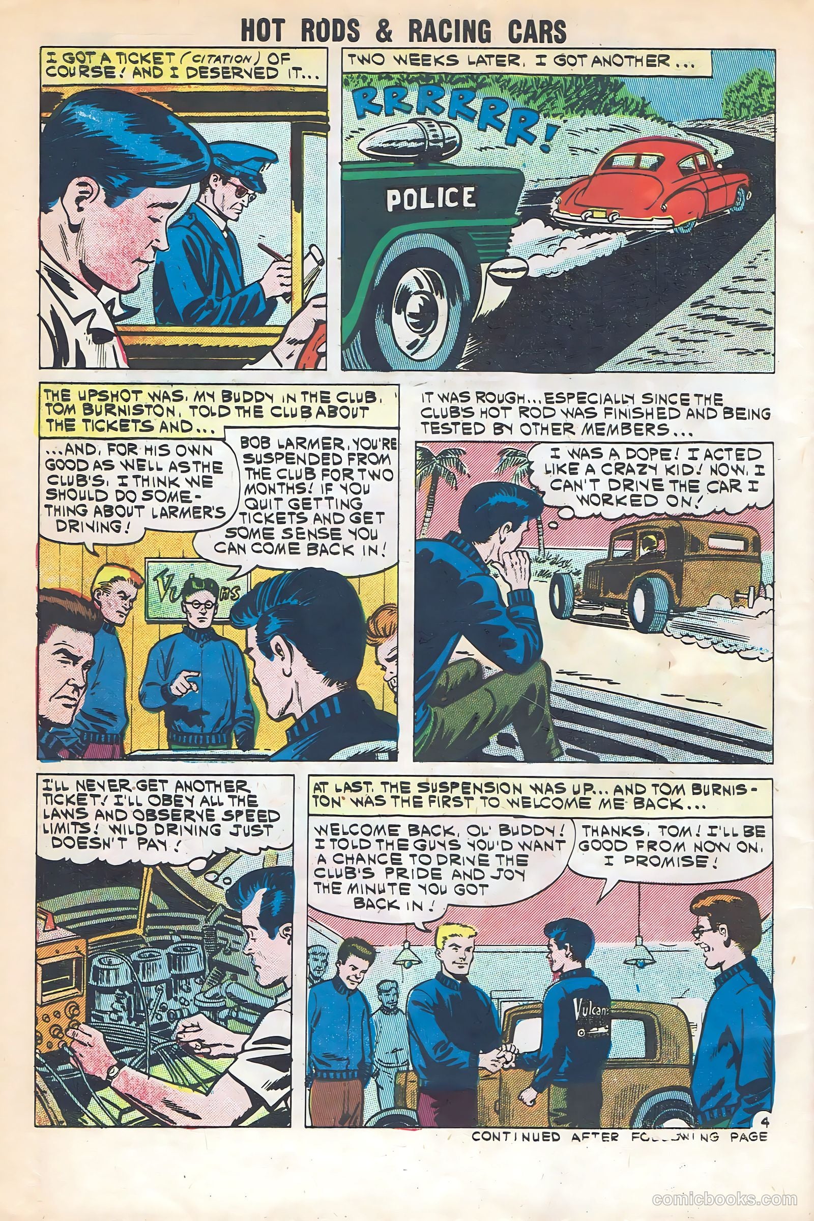 Hot Rods and Racing Cars #52 (1961) — page 30 of 36