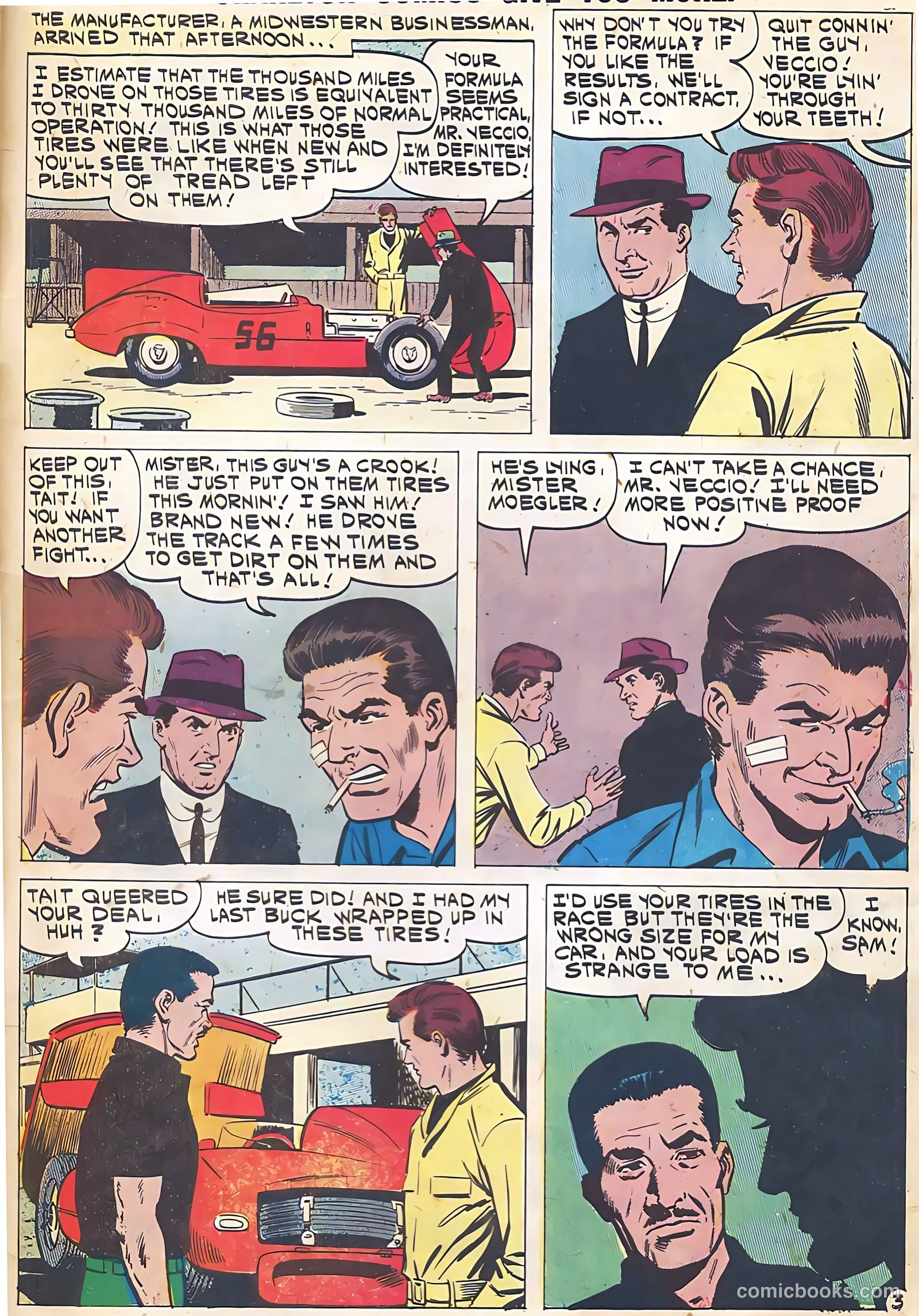 Hot Rods and Racing Cars #53 (1961) — page 4 of 31