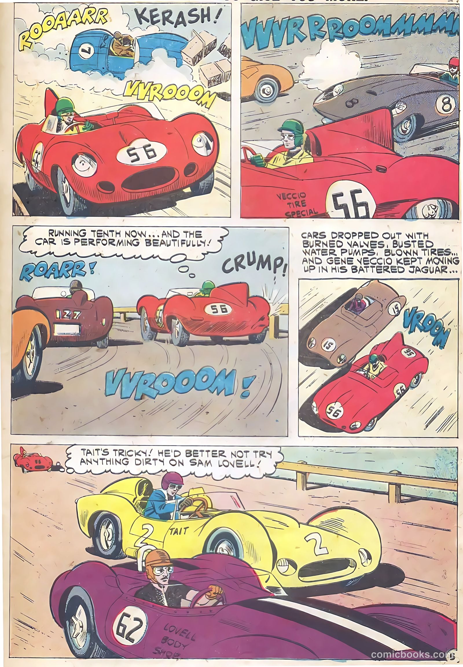 Hot Rods and Racing Cars #53 (1961) — page 6 of 31
