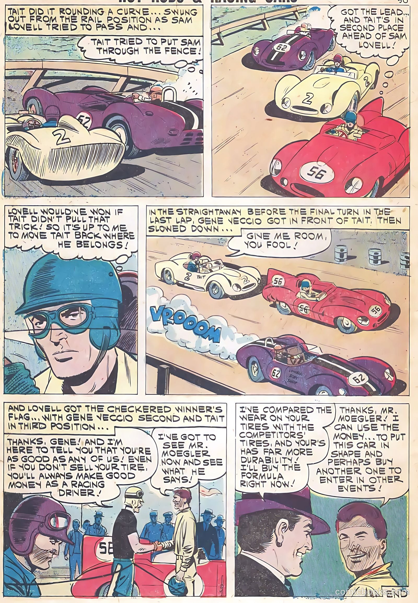 Hot Rods and Racing Cars #53 (1961) — page 7 of 31