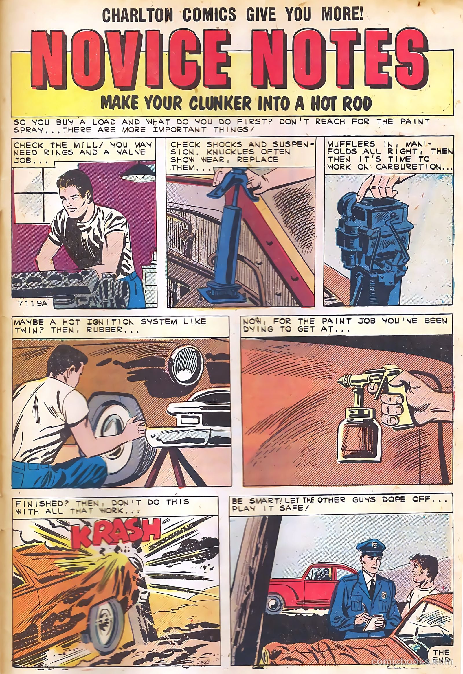 Hot Rods and Racing Cars #53 (1961) — page 8 of 31