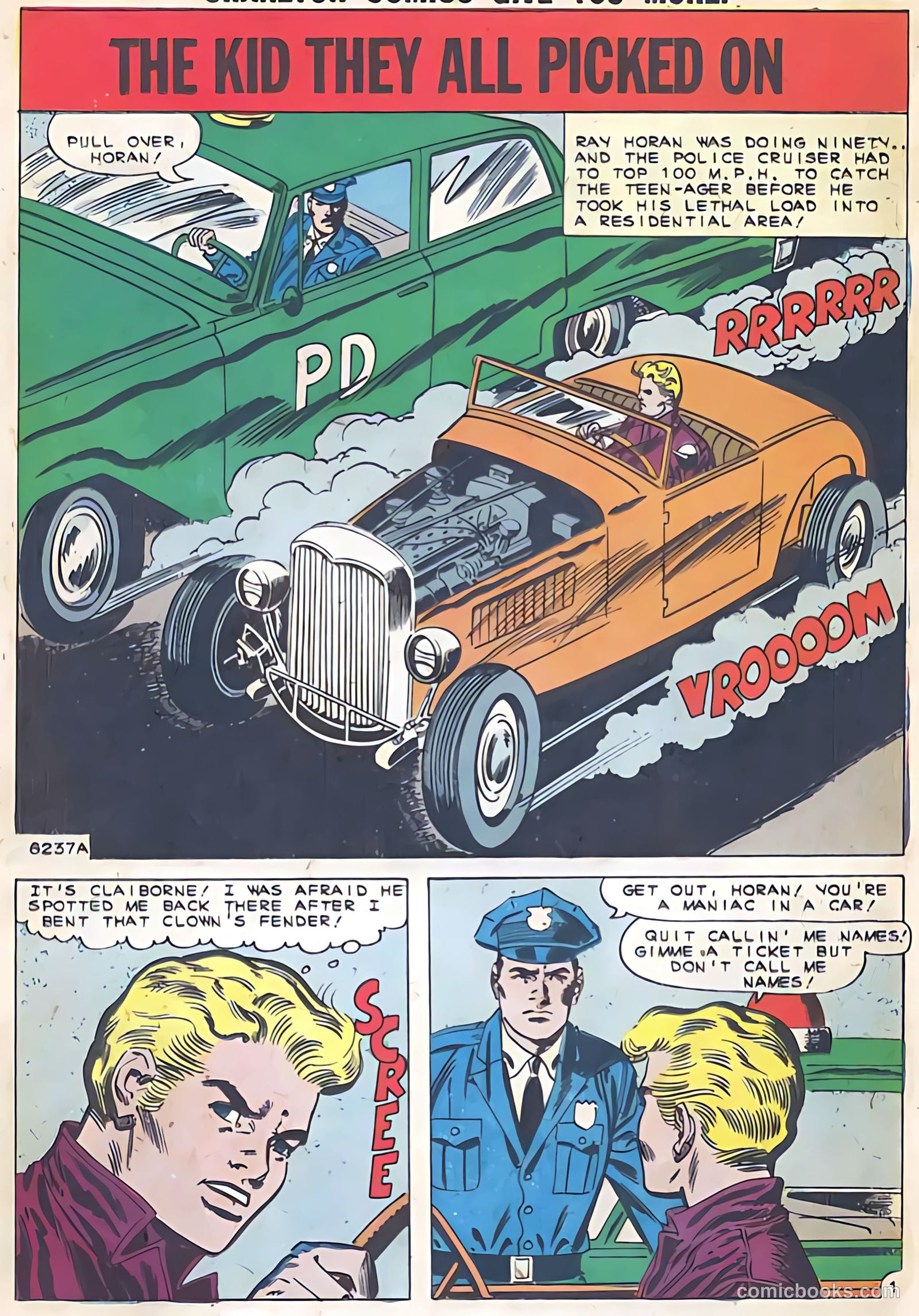 Hot Rods and Racing Cars #53 (1961) — page 16 of 31