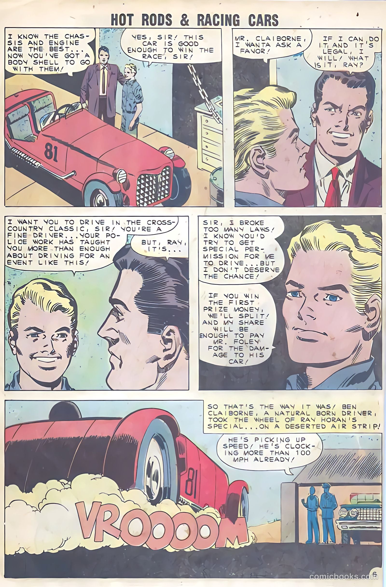Hot Rods and Racing Cars #53 (1961) — page 21 of 31