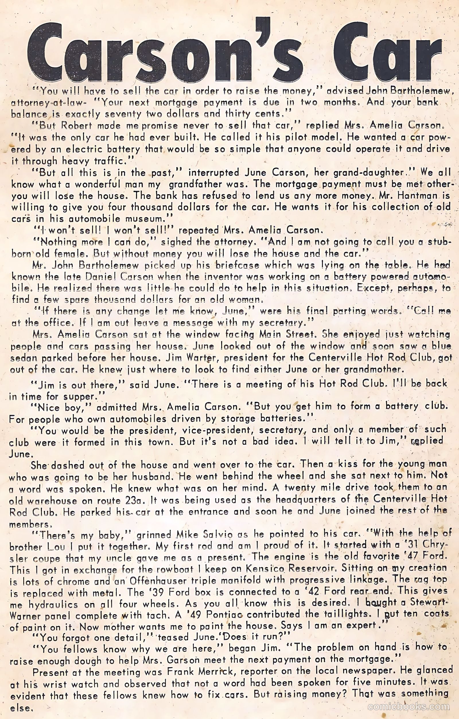 Hot Rods and Racing Cars #53 (1961) — page 23 of 31