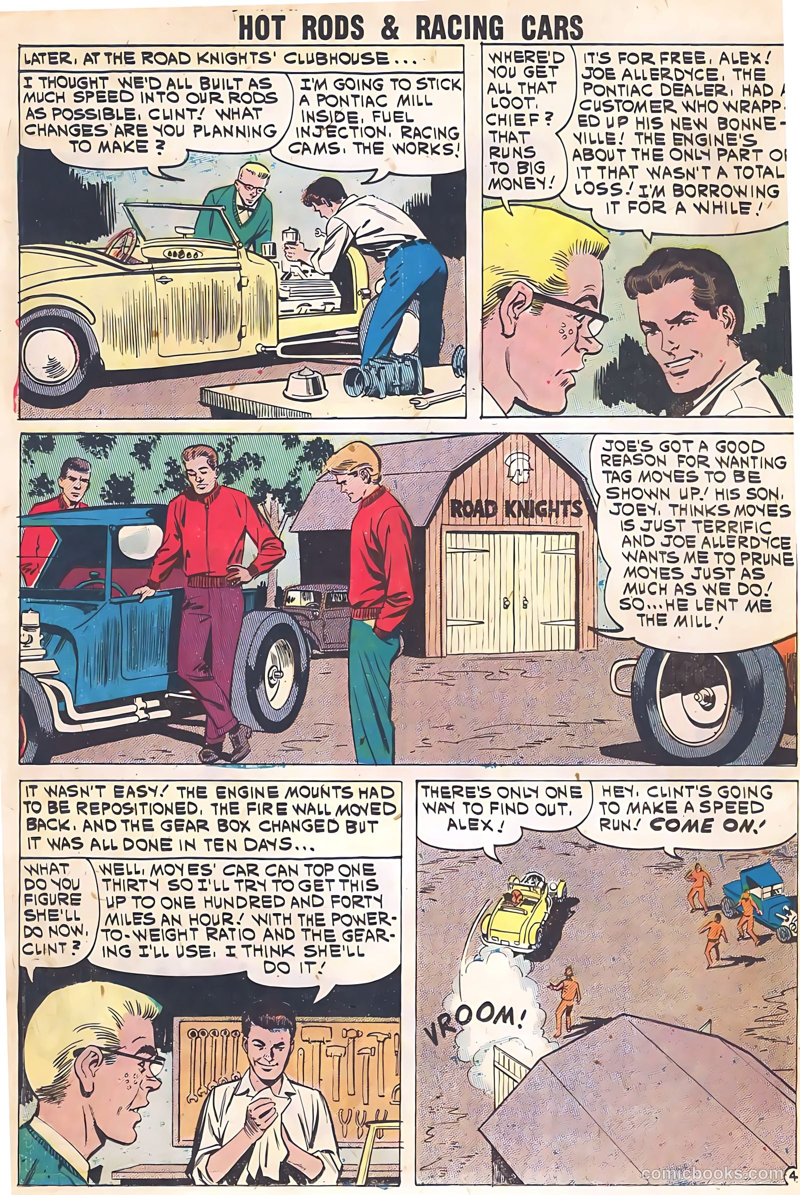 Hot Rods and Racing Cars #53 (1961) — page 28 of 31