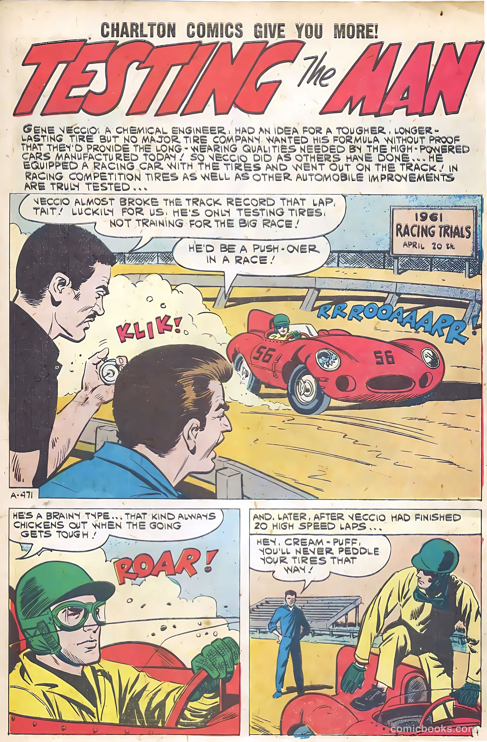 Hot Rods and Racing Cars #53 (1961) — page 30 of 31