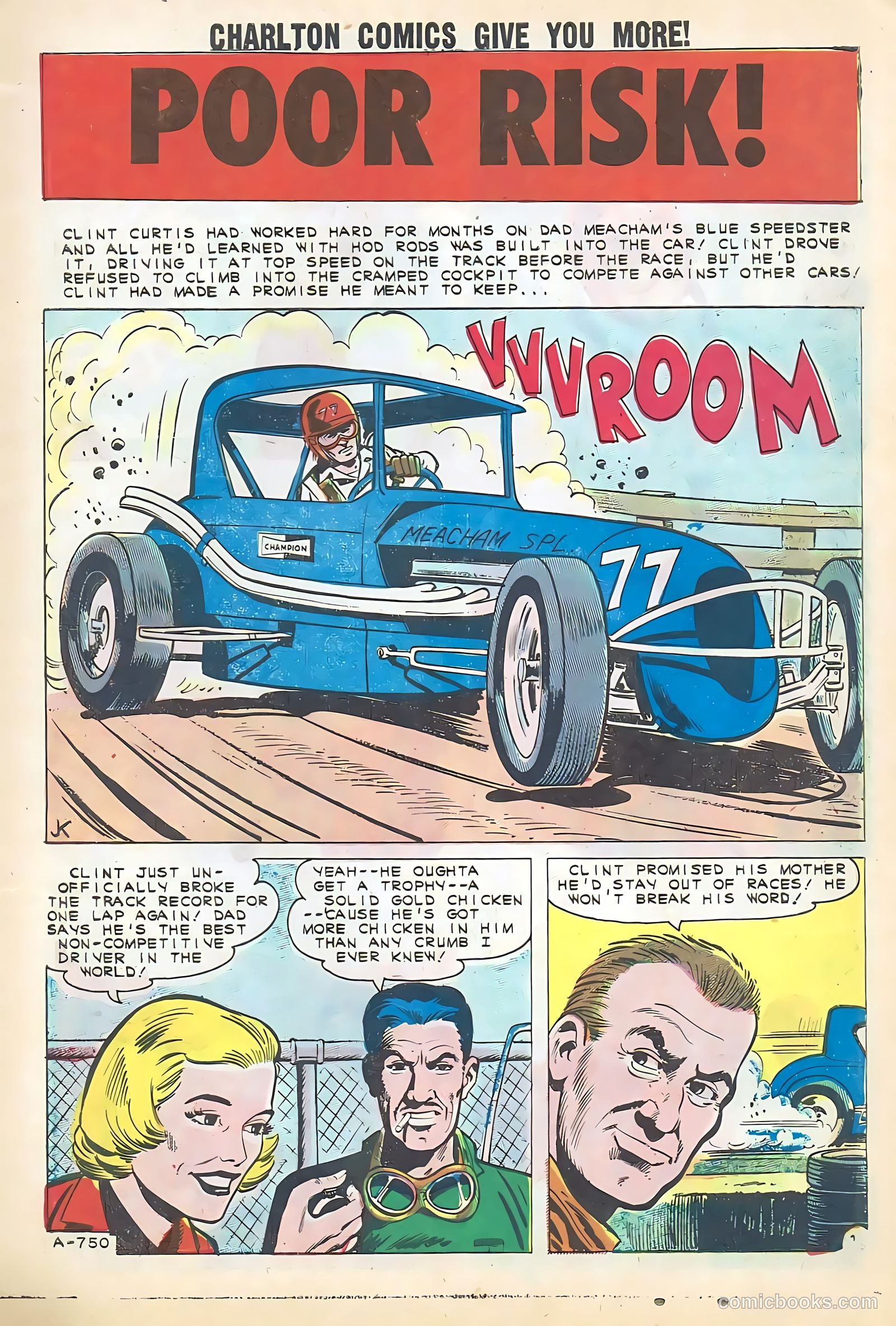 Hot Rods and Racing Cars #54 (1961) — page 3 of 36