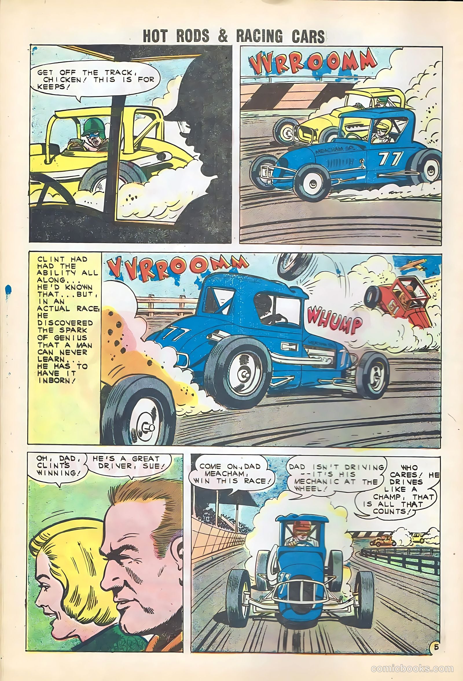 Hot Rods and Racing Cars #54 (1961) — page 8 of 36