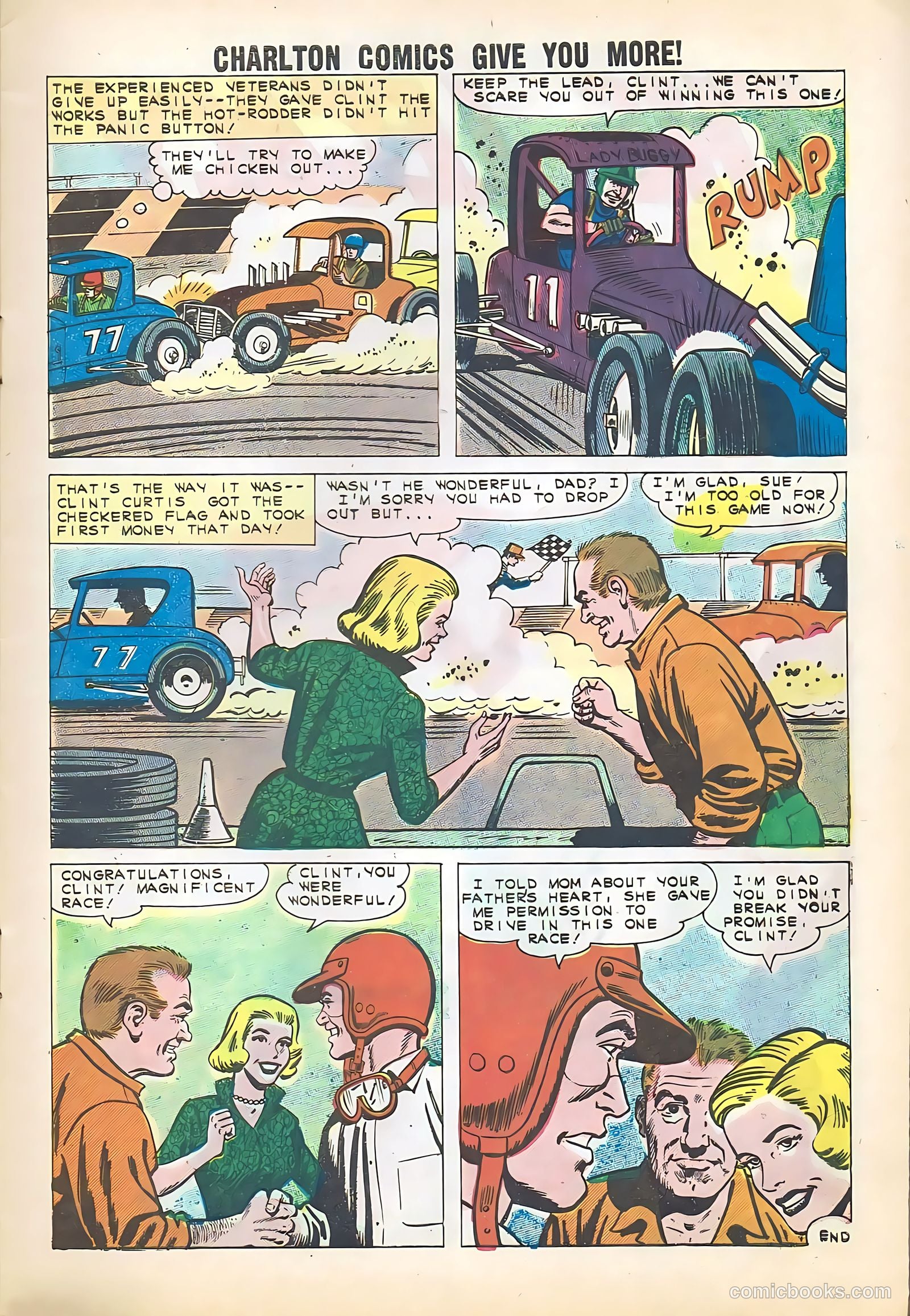 Hot Rods and Racing Cars #54 (1961) — page 9 of 36