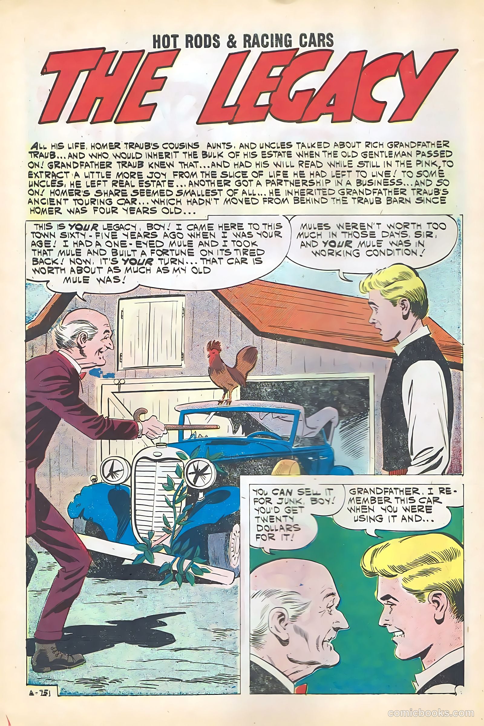 Hot Rods and Racing Cars #54 (1961) — page 10 of 36