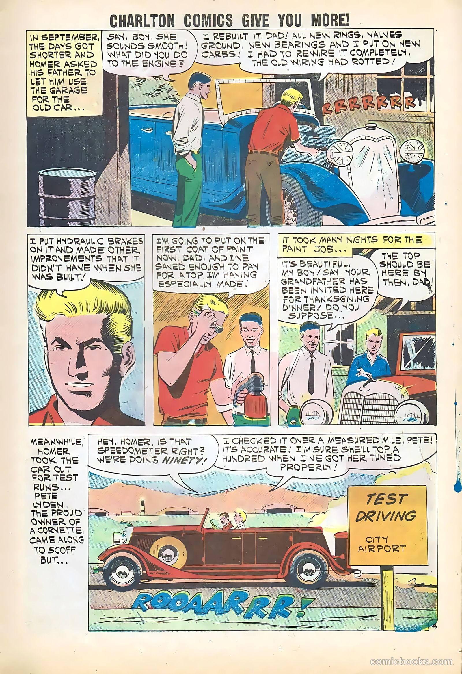 Hot Rods and Racing Cars #54 (1961) — page 13 of 36
