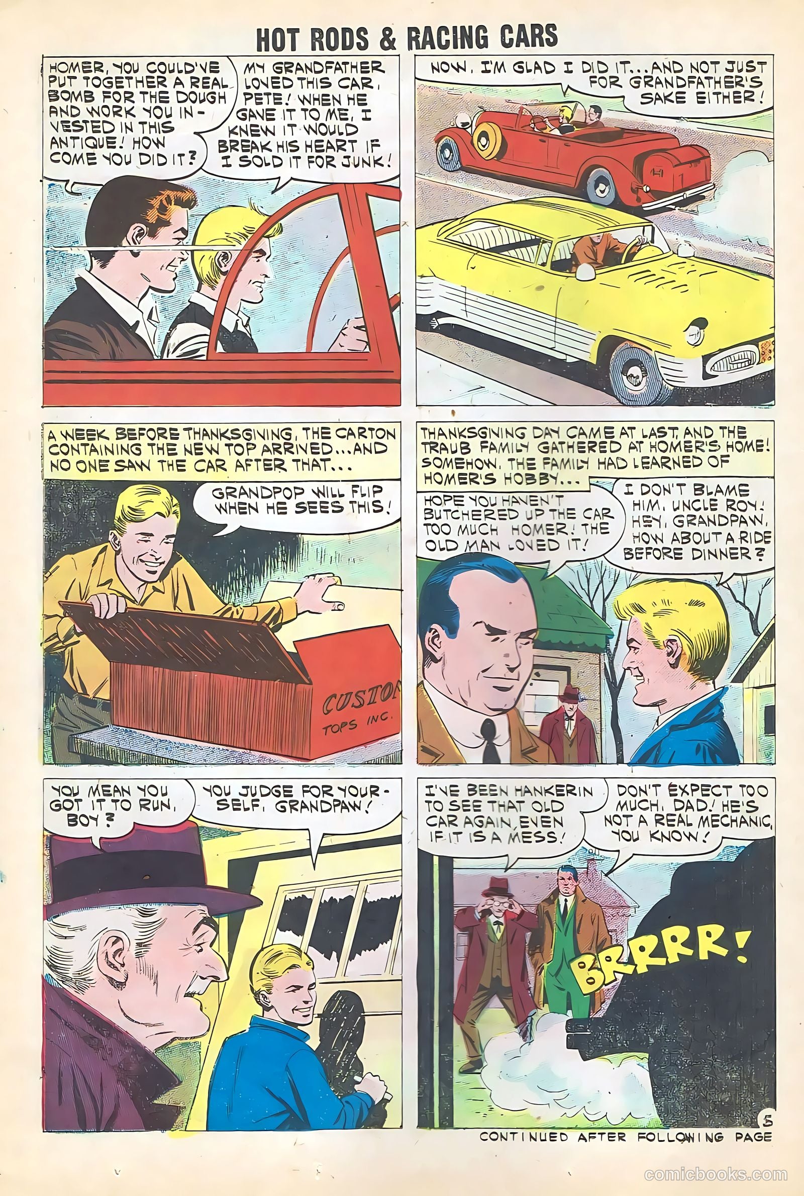 Hot Rods and Racing Cars #54 (1961) — page 14 of 36
