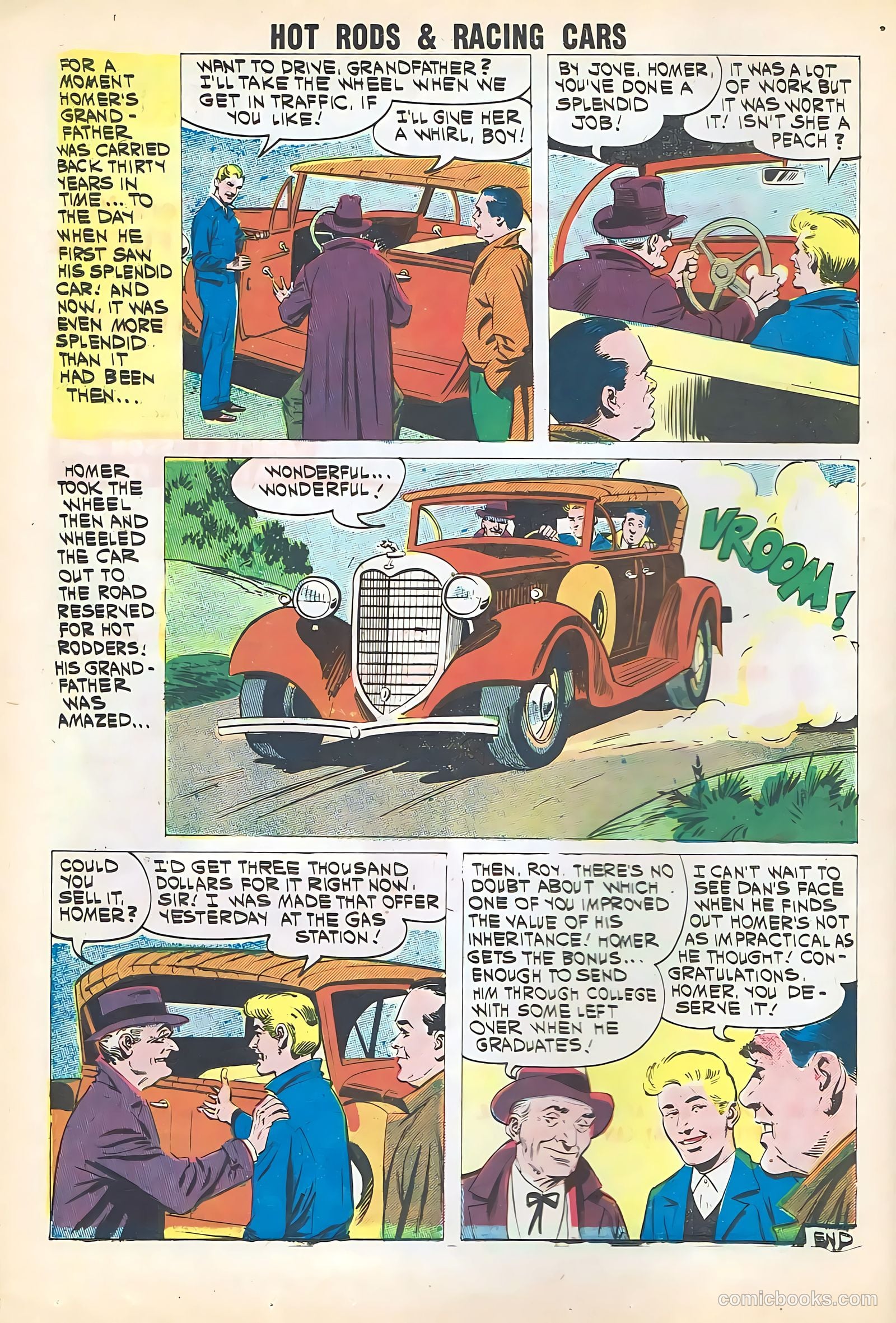 Hot Rods and Racing Cars #54 (1961) — page 16 of 36