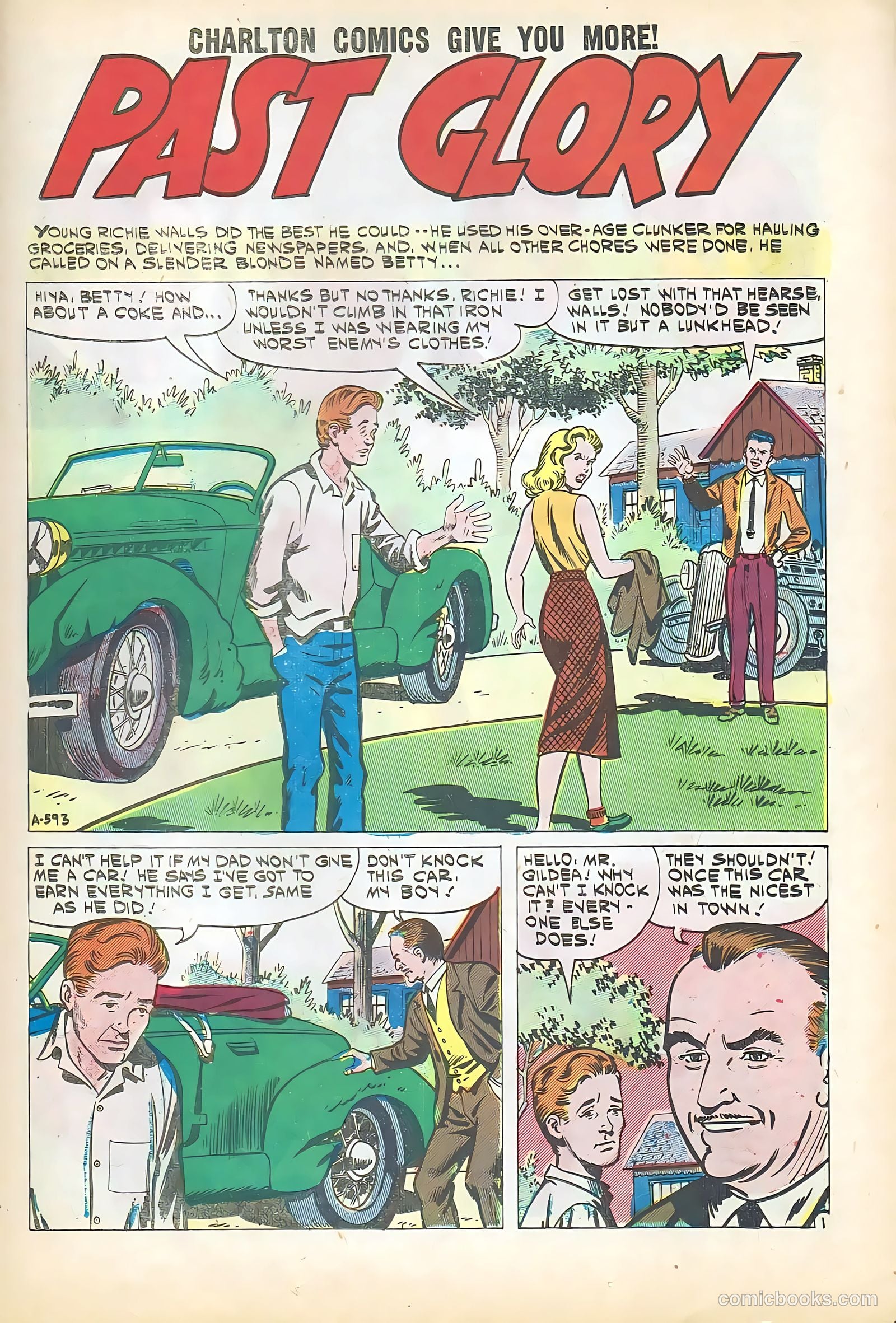Hot Rods and Racing Cars #54 (1961) — page 19 of 36