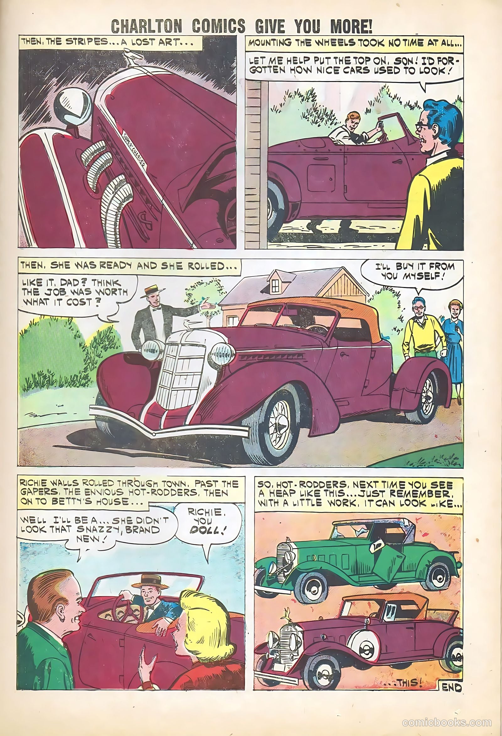Hot Rods and Racing Cars #54 (1961) — page 23 of 36