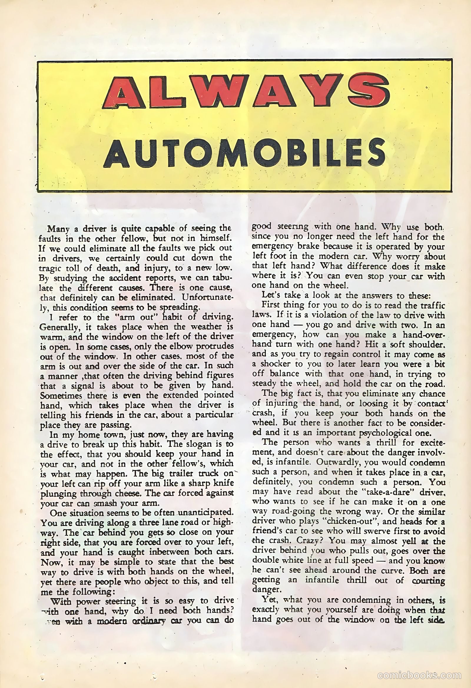 Hot Rods and Racing Cars #54 (1961) — page 24 of 36