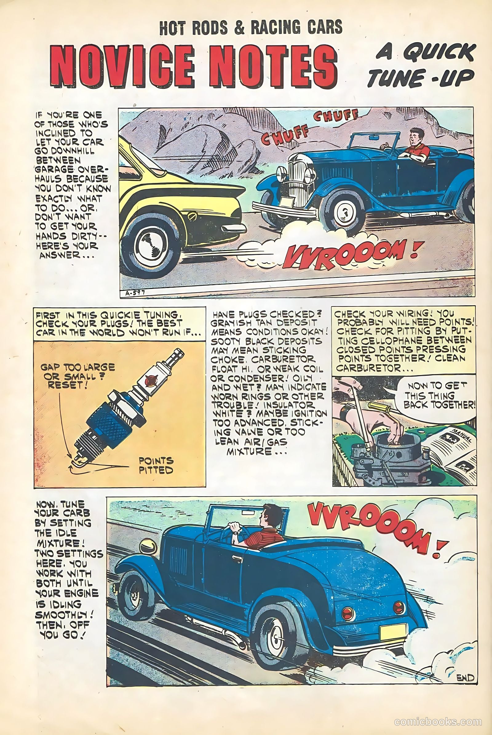 Hot Rods and Racing Cars #54 (1961) — page 26 of 36
