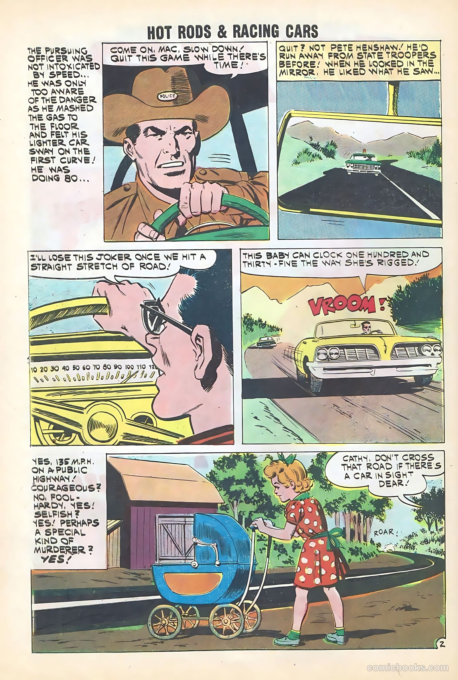 Hot Rods and Racing Cars #54 (1961) — page 28 of 36