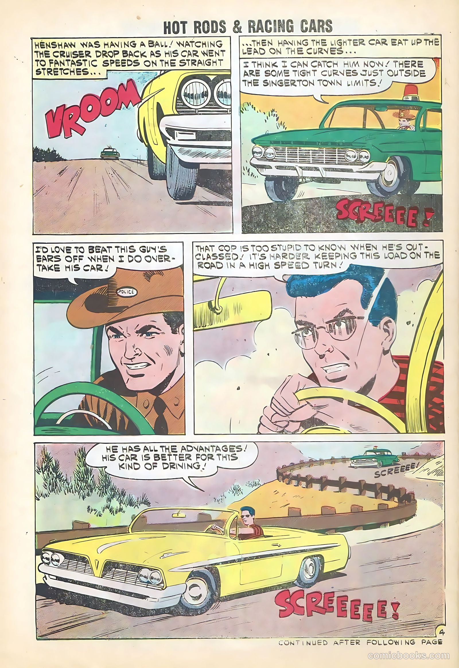 Hot Rods and Racing Cars #54 (1961) — page 30 of 36