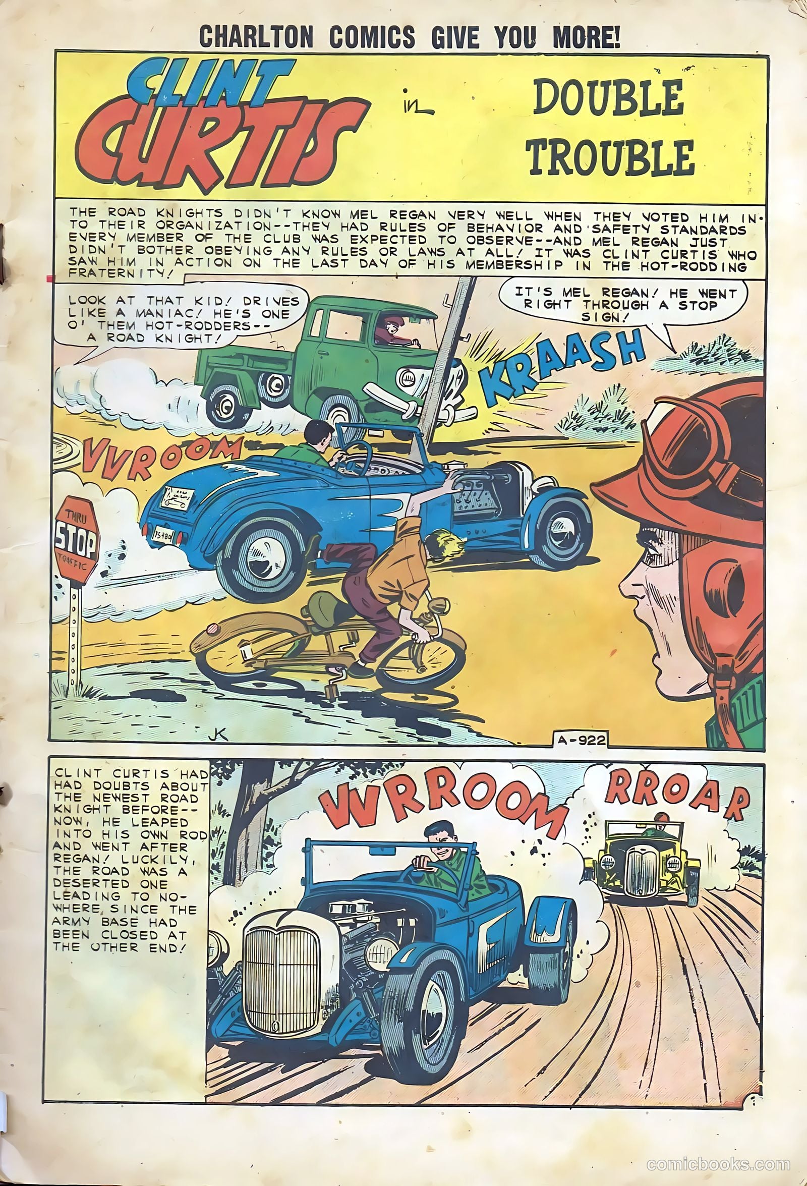 Hot Rods and Racing Cars #55 (1961) — page 3 of 36
