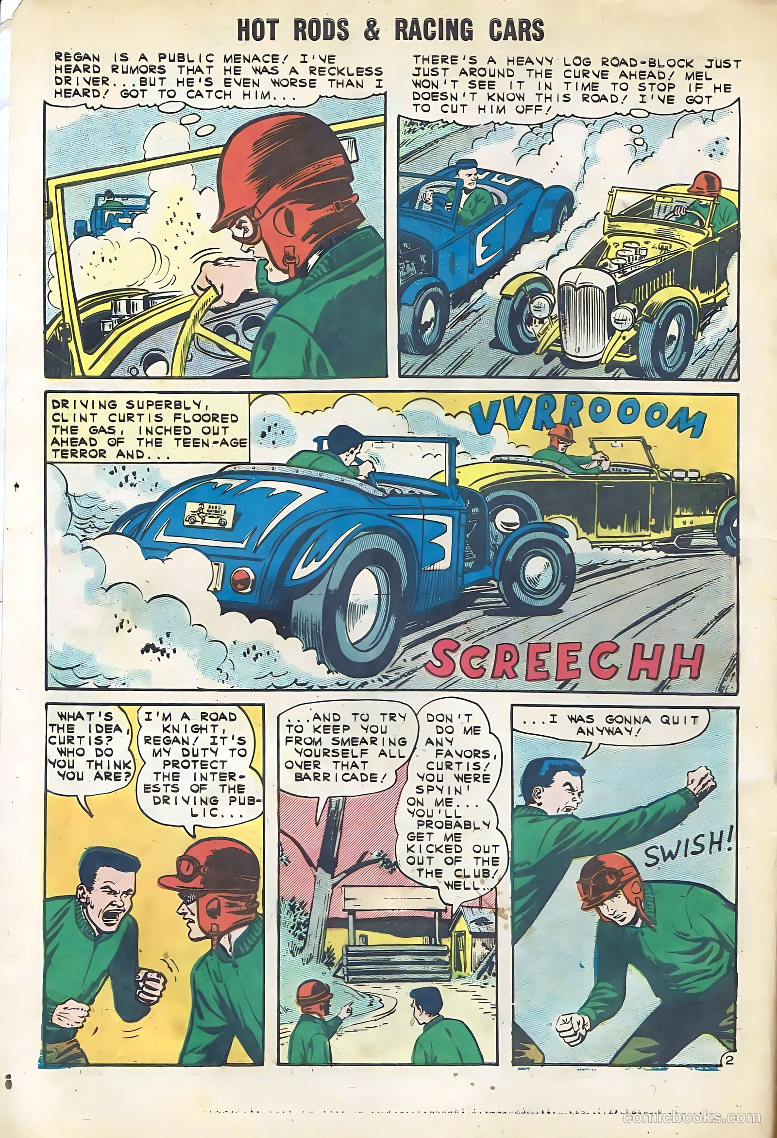 Hot Rods and Racing Cars #55 (1961) — page 4 of 36