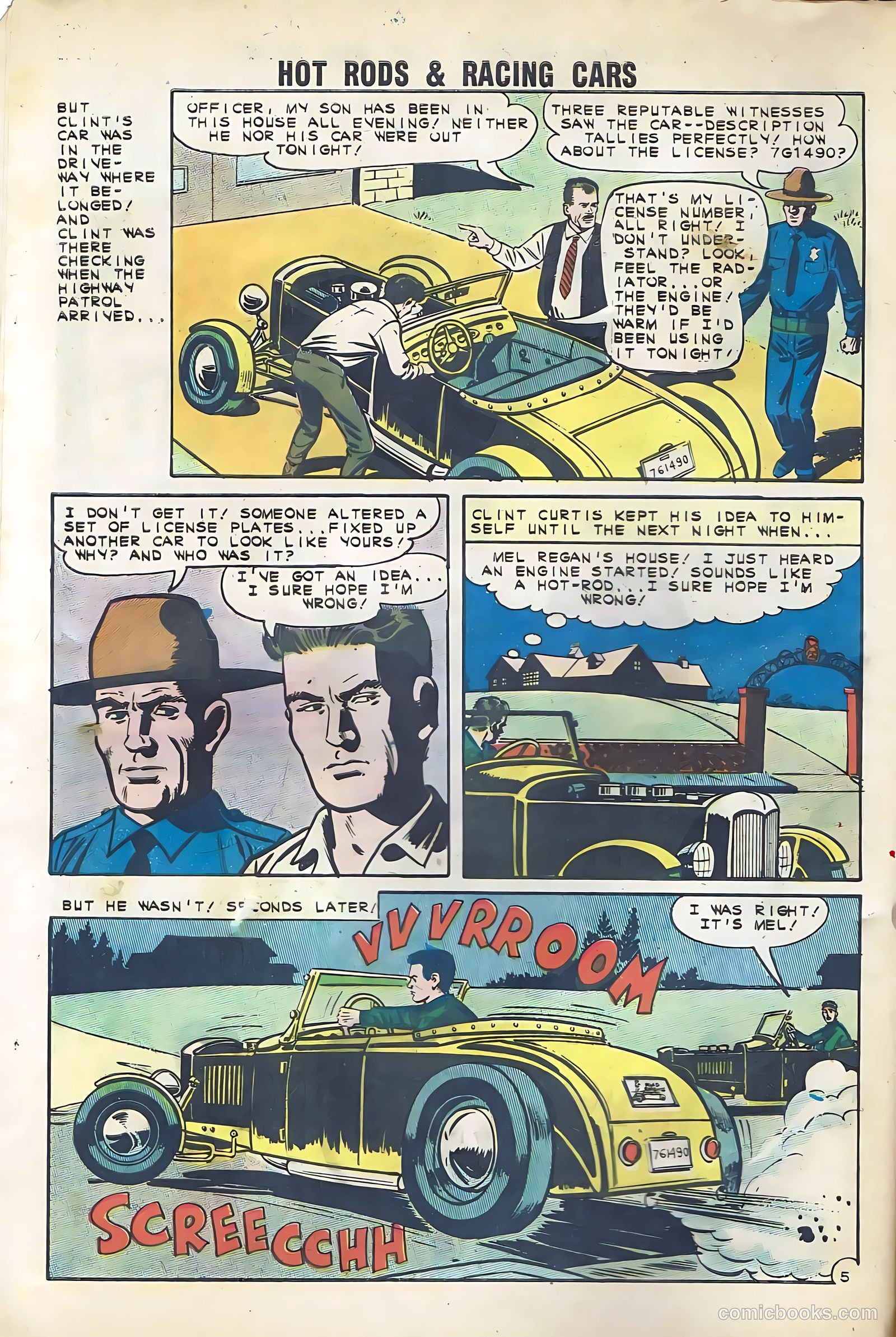 Hot Rods and Racing Cars #55 (1961) — page 8 of 36