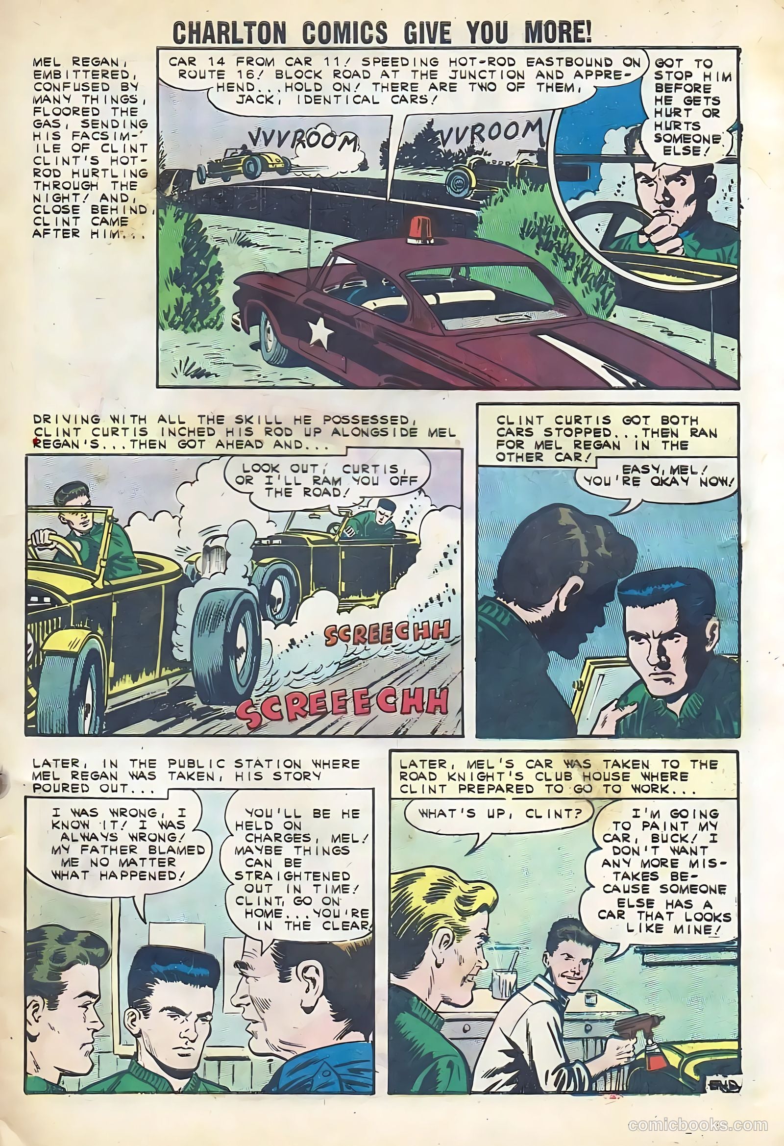 Hot Rods and Racing Cars #55 (1961) — page 9 of 36