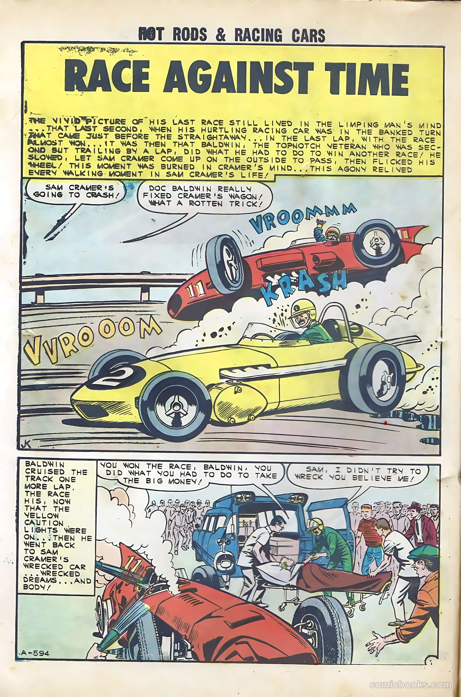 Hot Rods and Racing Cars #55 (1961) — page 10 of 36