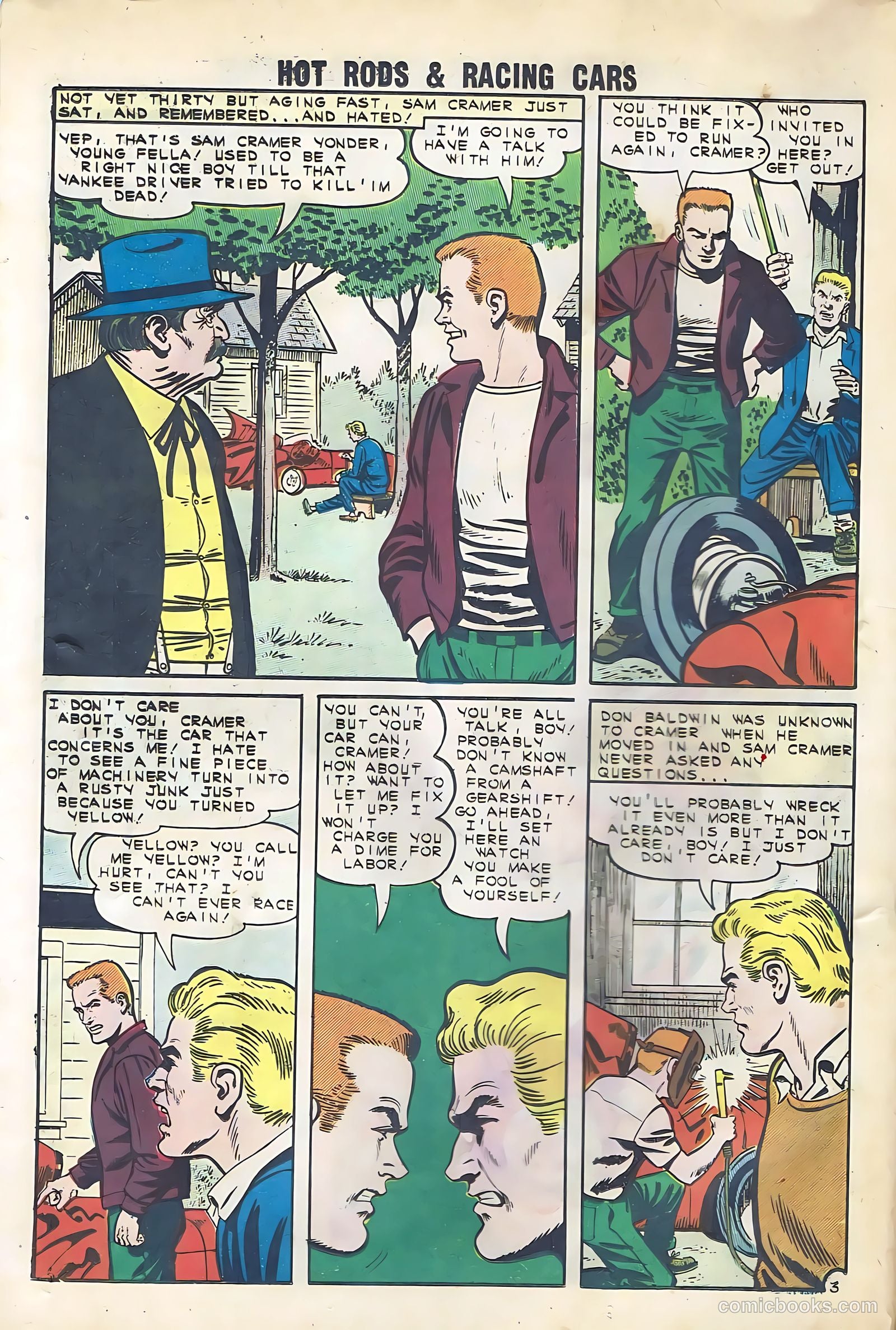 Hot Rods and Racing Cars #55 (1961) — page 12 of 36