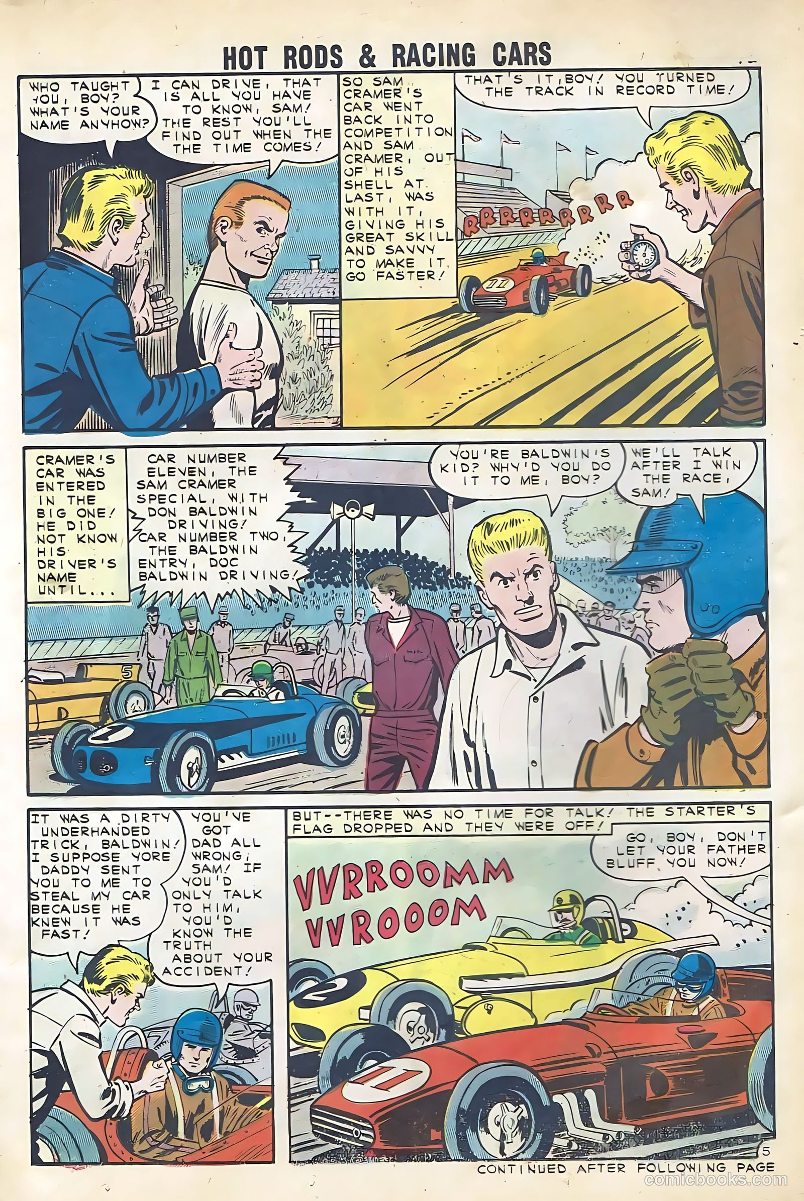 Hot Rods and Racing Cars #55 (1961) — page 14 of 36