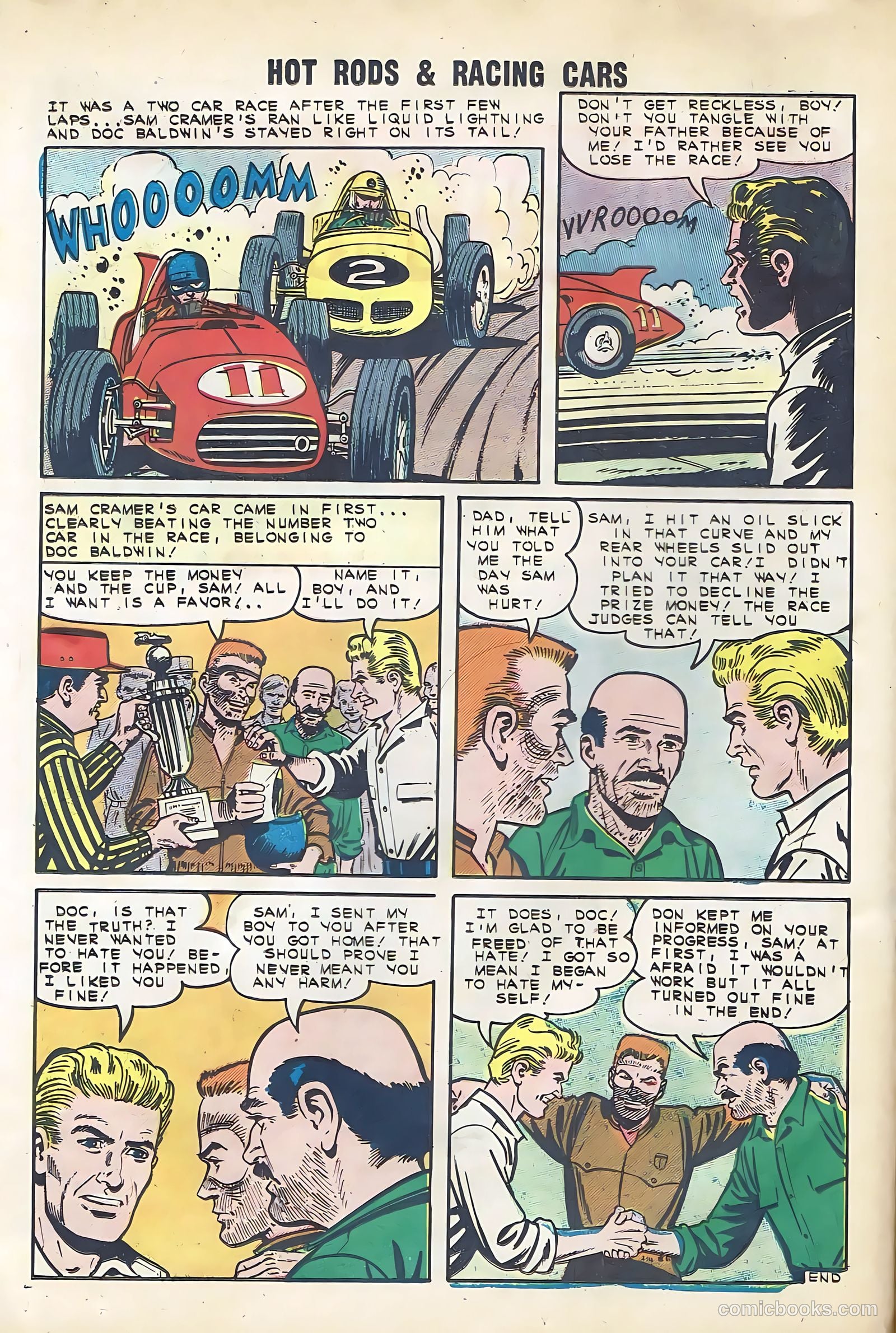 Hot Rods and Racing Cars #55 (1961) — page 16 of 36
