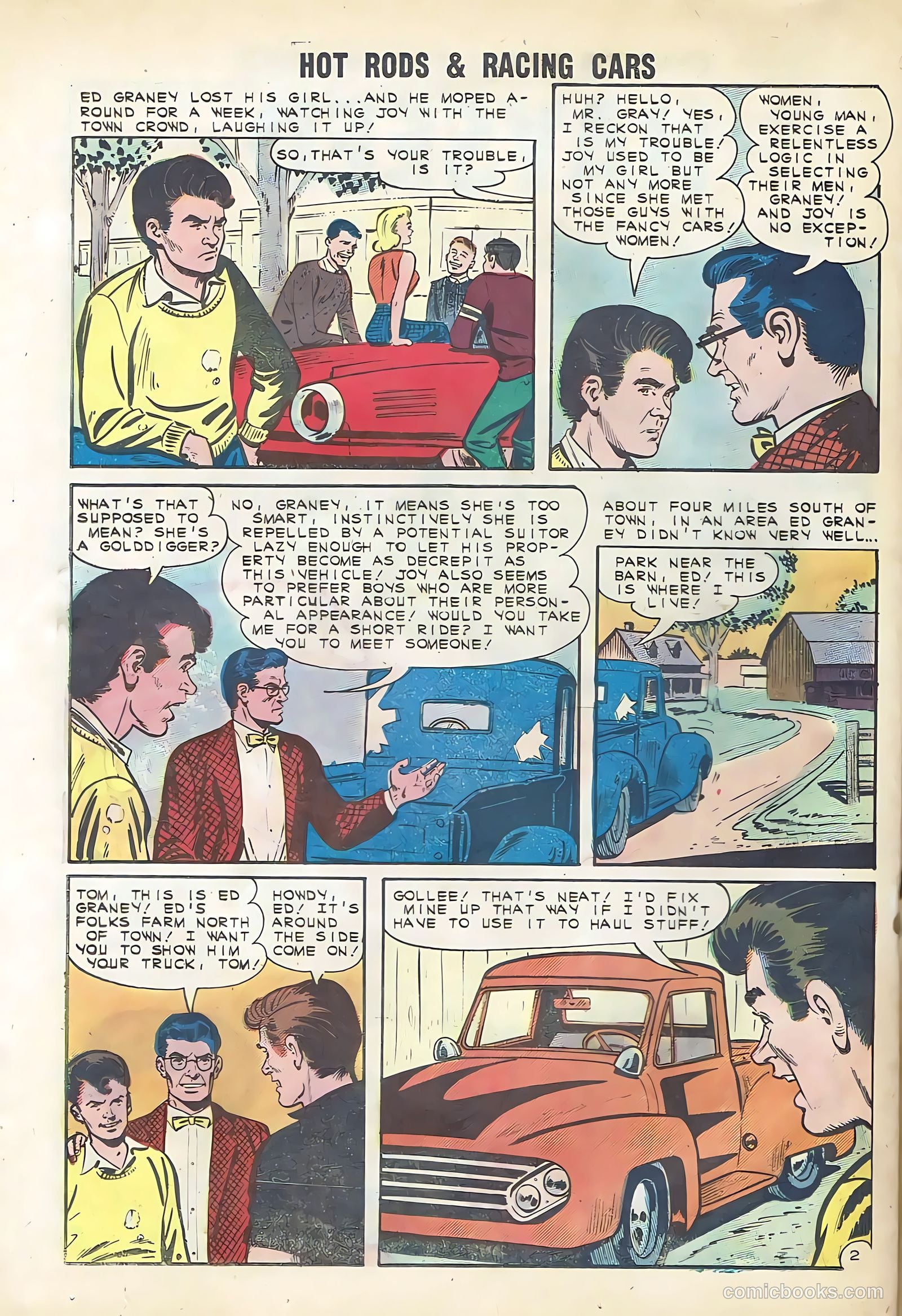 Hot Rods and Racing Cars #55 (1961) — page 20 of 36